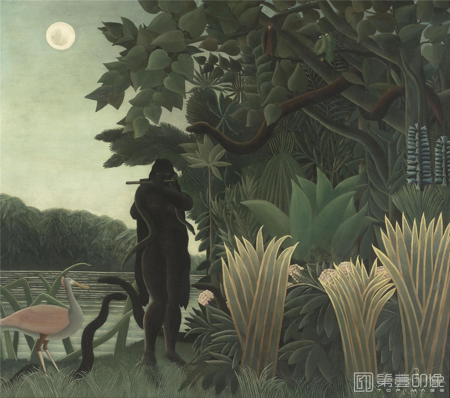 油画-亨利·朱利安·费利克斯·卢梭 Henri Julien Félix Rousseau作品集-20