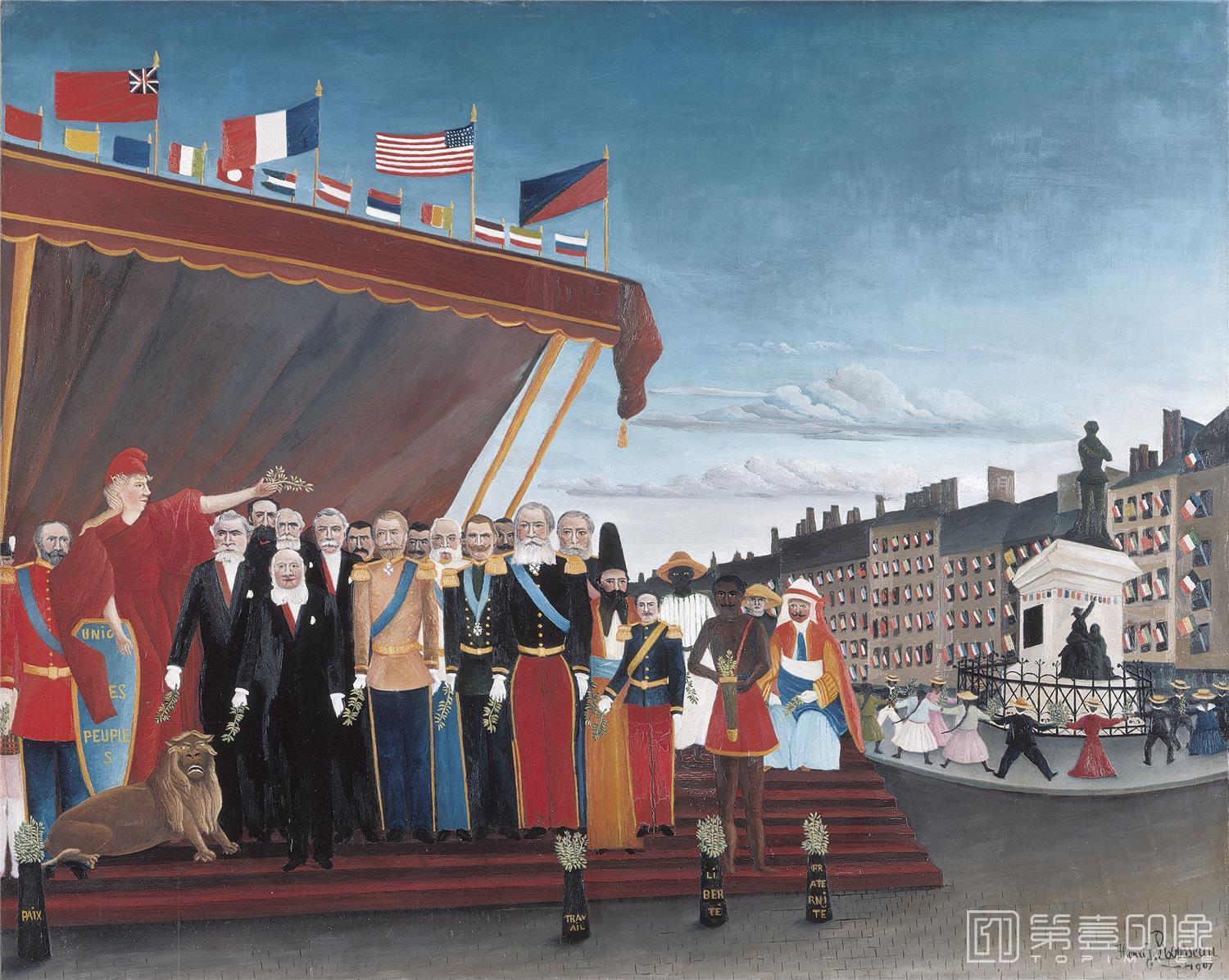 油画-亨利·朱利安·费利克斯·卢梭 Henri Julien Félix Rousseau作品集-30