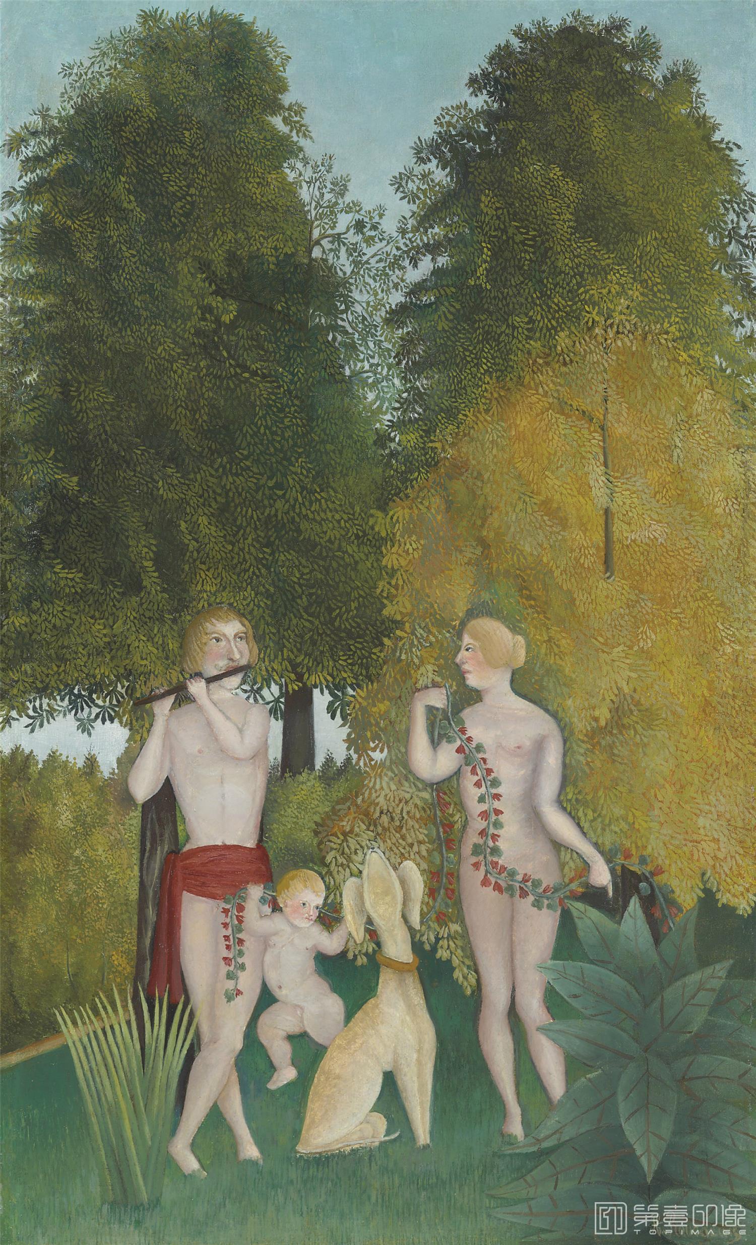 油画-亨利·朱利安·费利克斯·卢梭 Henri Julien Félix Rousseau作品集-37