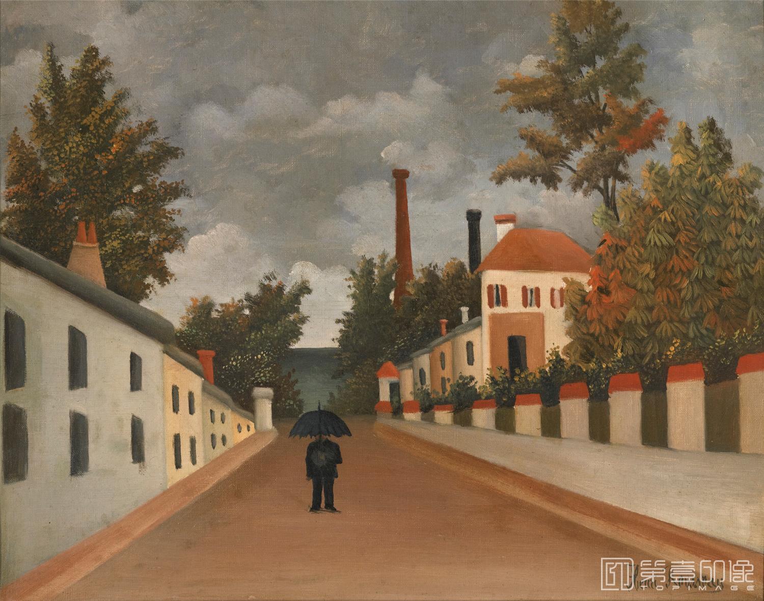 油画-亨利·朱利安·费利克斯·卢梭 Henri Julien Félix Rousseau作品集-41