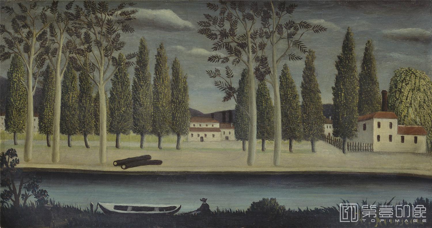 油画-亨利·朱利安·费利克斯·卢梭 Henri Julien Félix Rousseau作品集-43