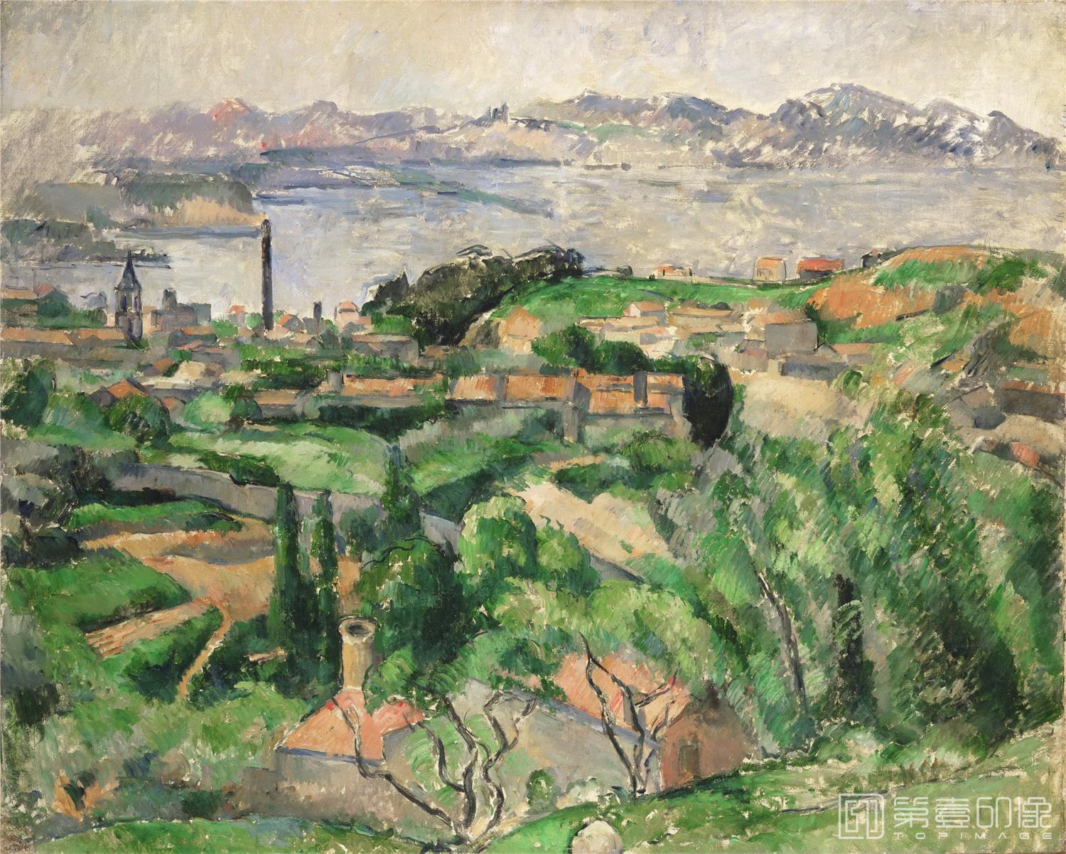水彩画-保罗·塞尚 Paul Cézanne作品集-130