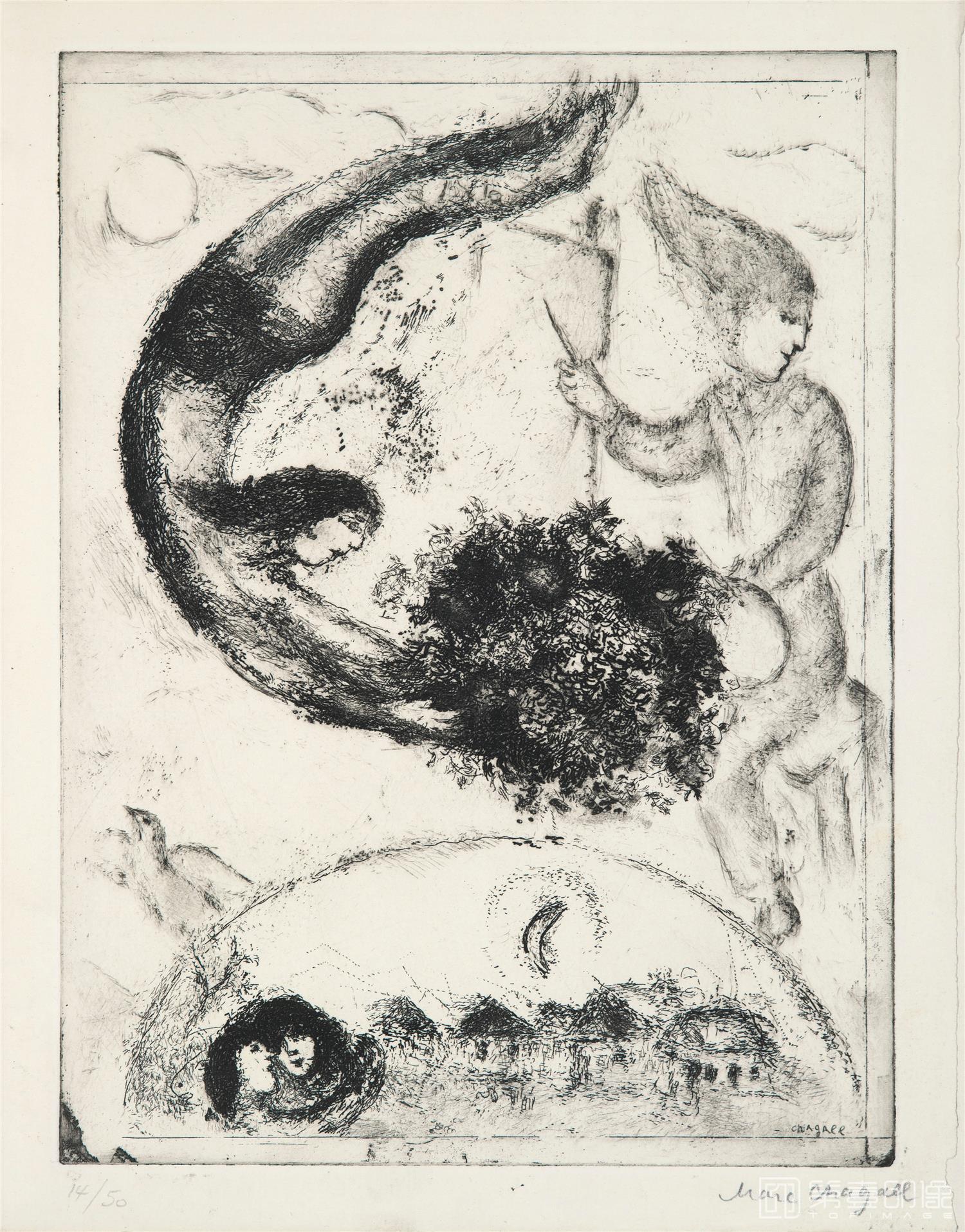 速写-马克·夏加尔 Марк шагал作品集-4