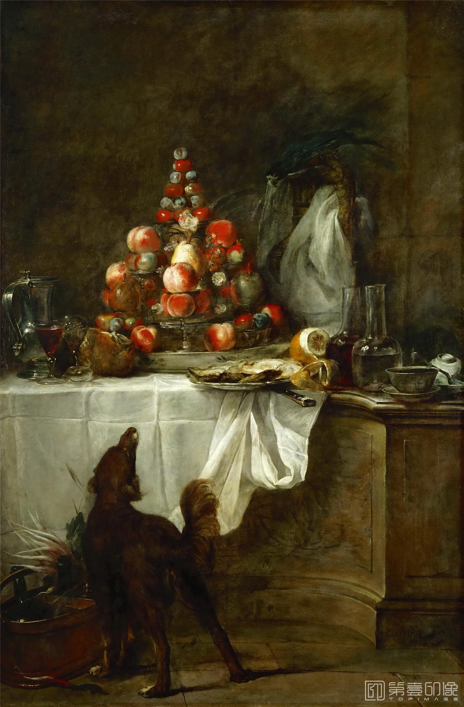 油画-让·巴蒂斯特·西梅翁·夏尔丹 Chardin,Jean-Baptiste-Siméon作品集-51