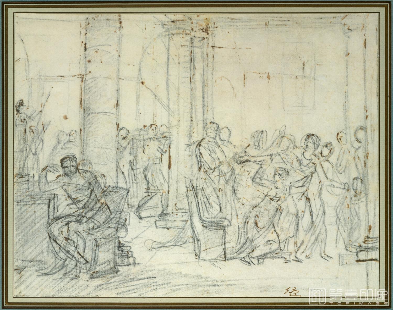 速写-雅克·路易·大卫 Jacques Louis David作品集-044