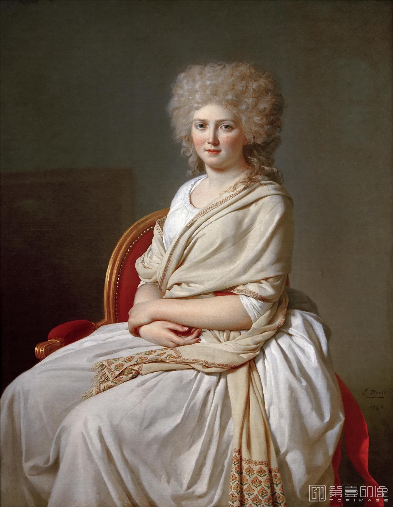 油画-雅克·路易·大卫 Jacques Louis David作品集-096