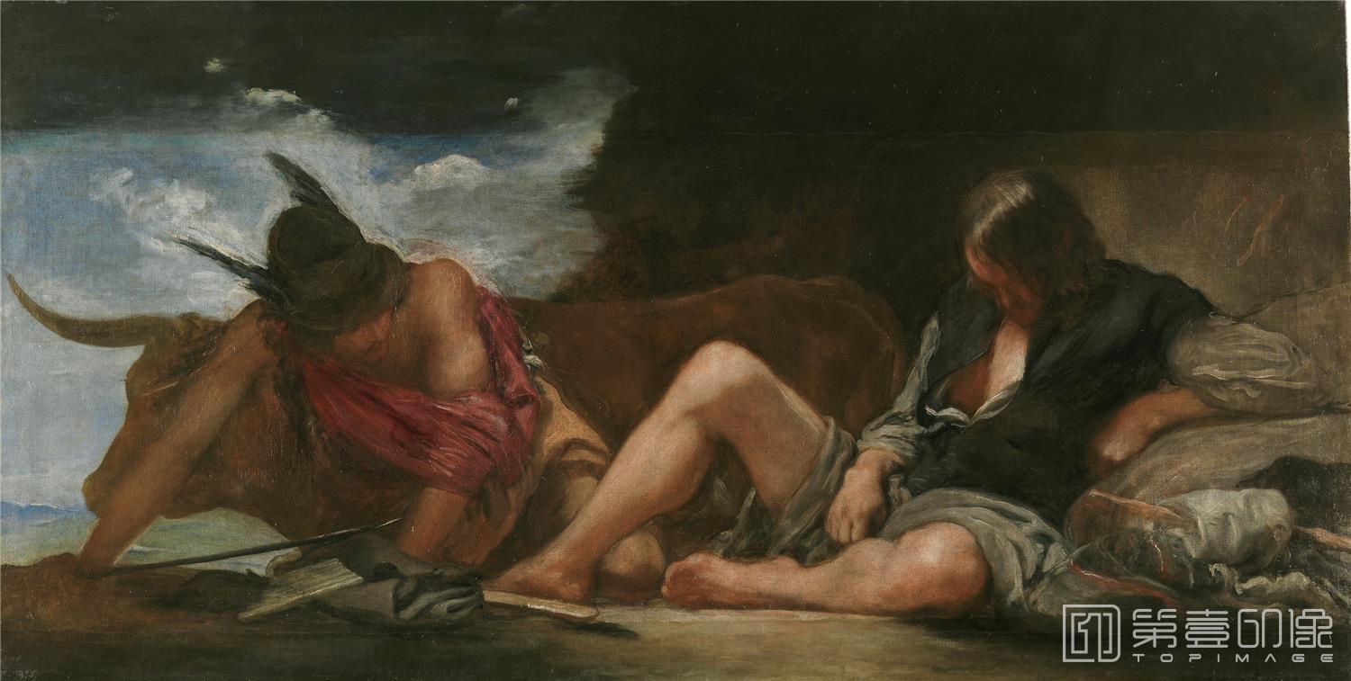 油画-迪埃戈·德·西尔瓦·委拉斯凯兹 Velazquez作品集-110