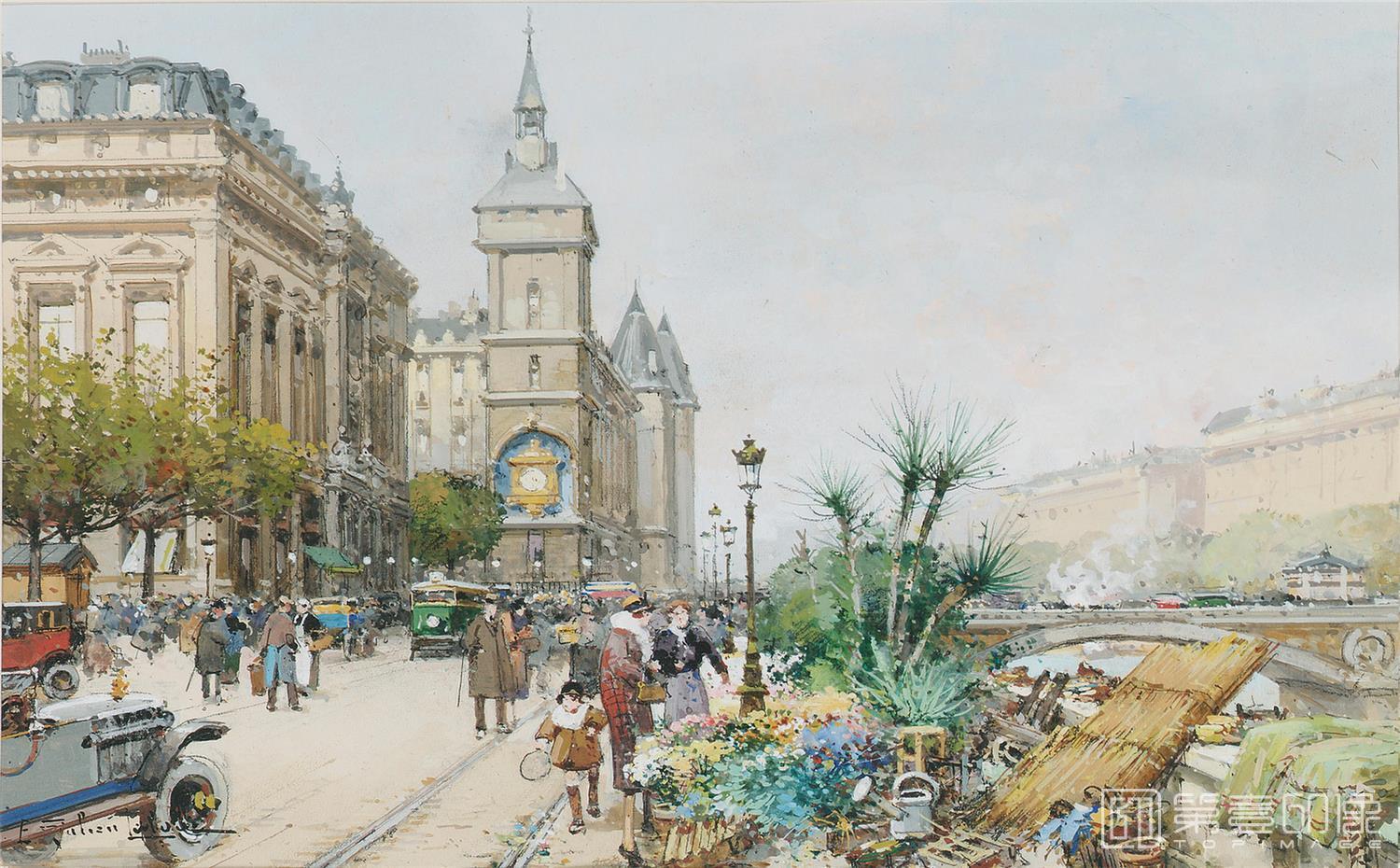 油画-尤金加林拉洛 Eugene Galien Laloue作品集-63