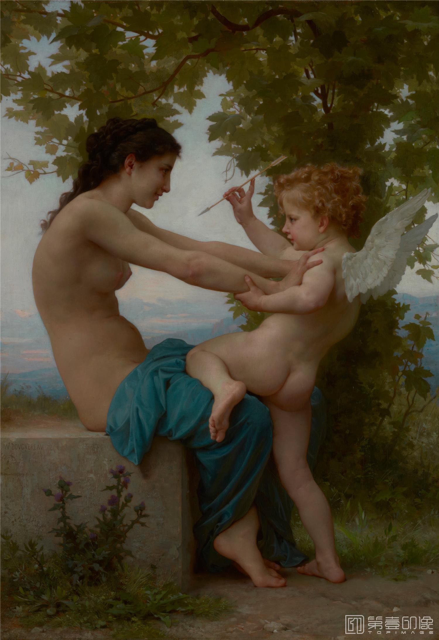 油画-威廉·阿道夫·布格罗 William-Adolphe Bouguereau作品集-008