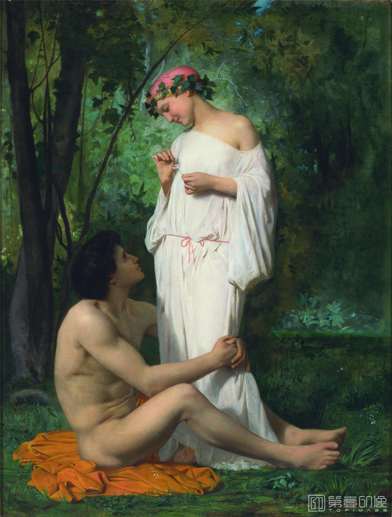 油画-威廉·阿道夫·布格罗 William-Adolphe Bouguereau作品集-019