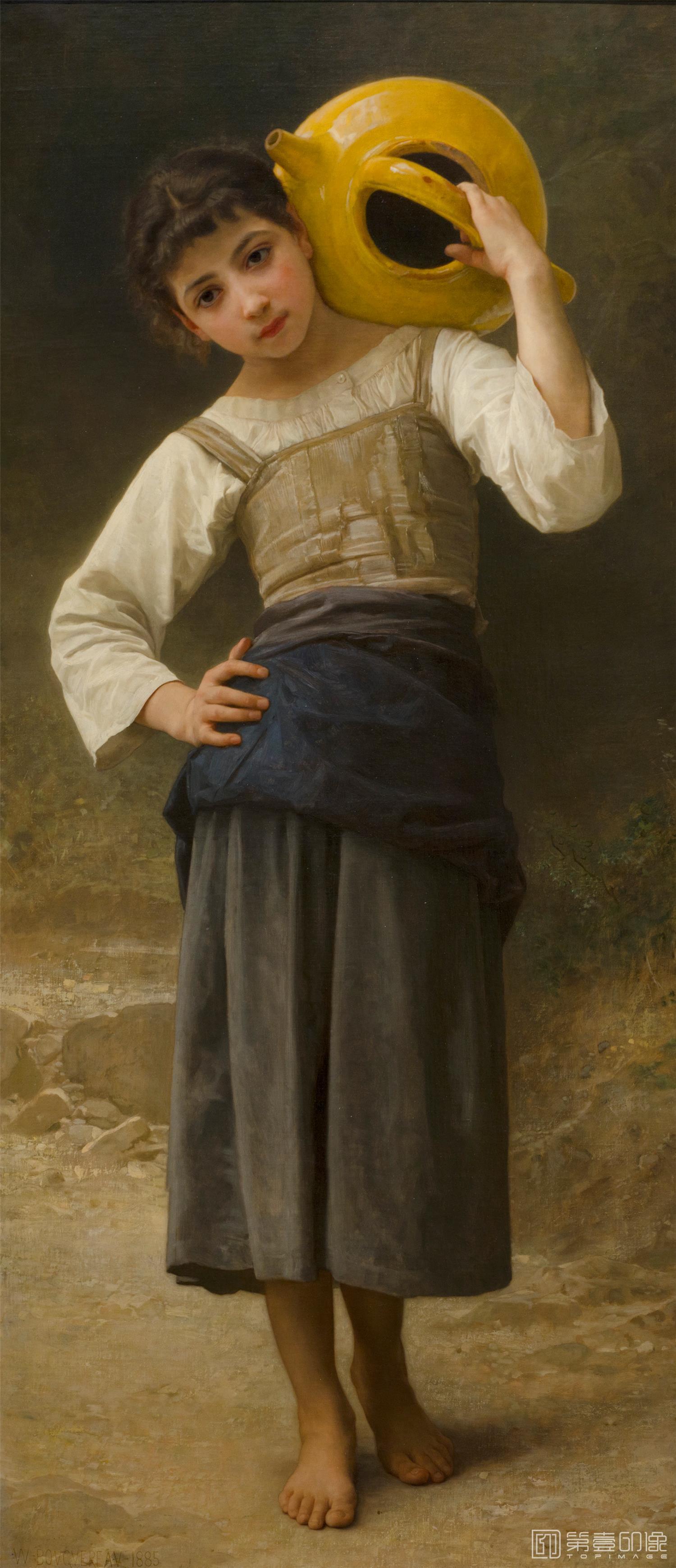 油画-威廉·阿道夫·布格罗 William-Adolphe Bouguereau作品集-047