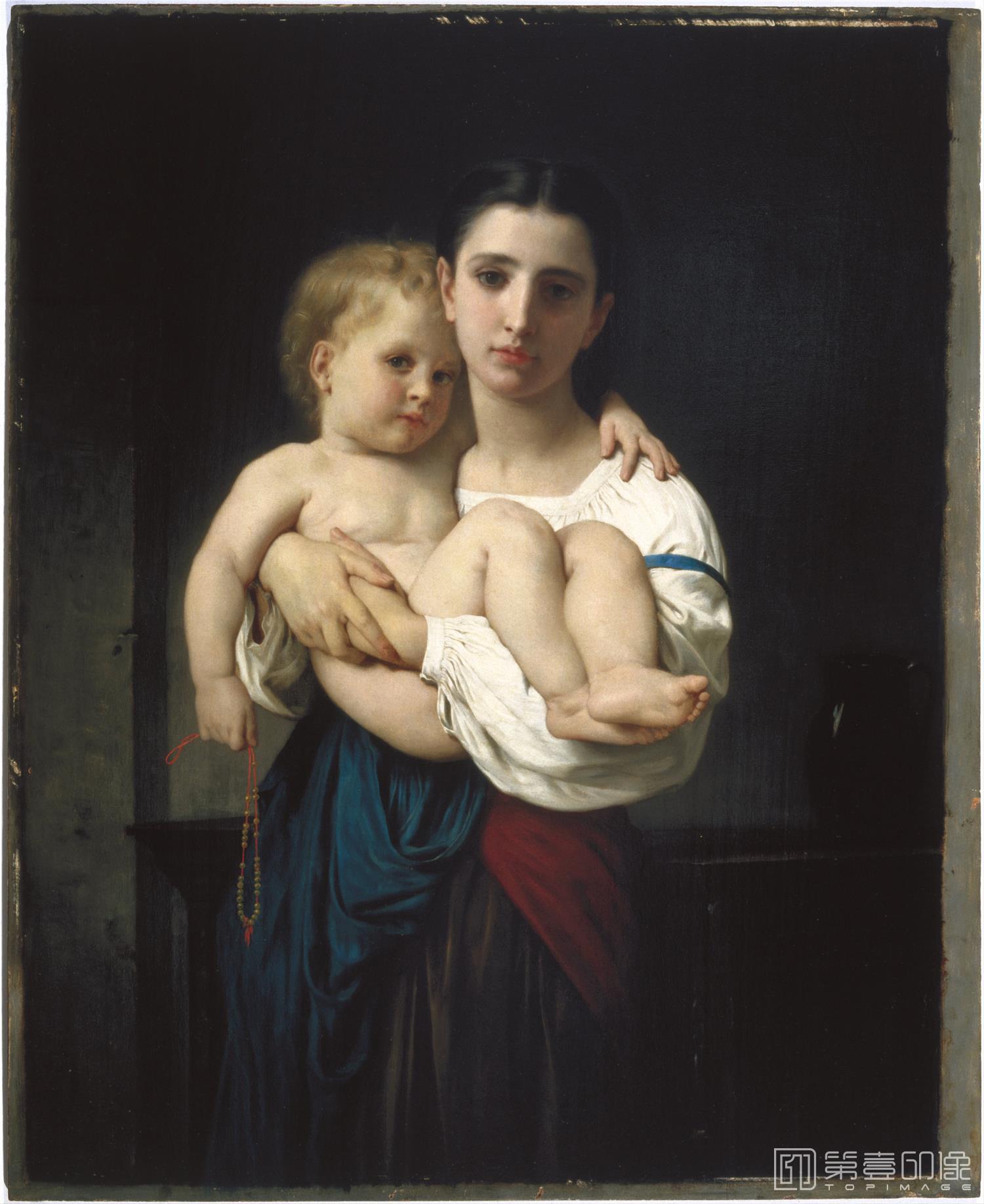 油画-威廉·阿道夫·布格罗 William-Adolphe Bouguereau作品集-079