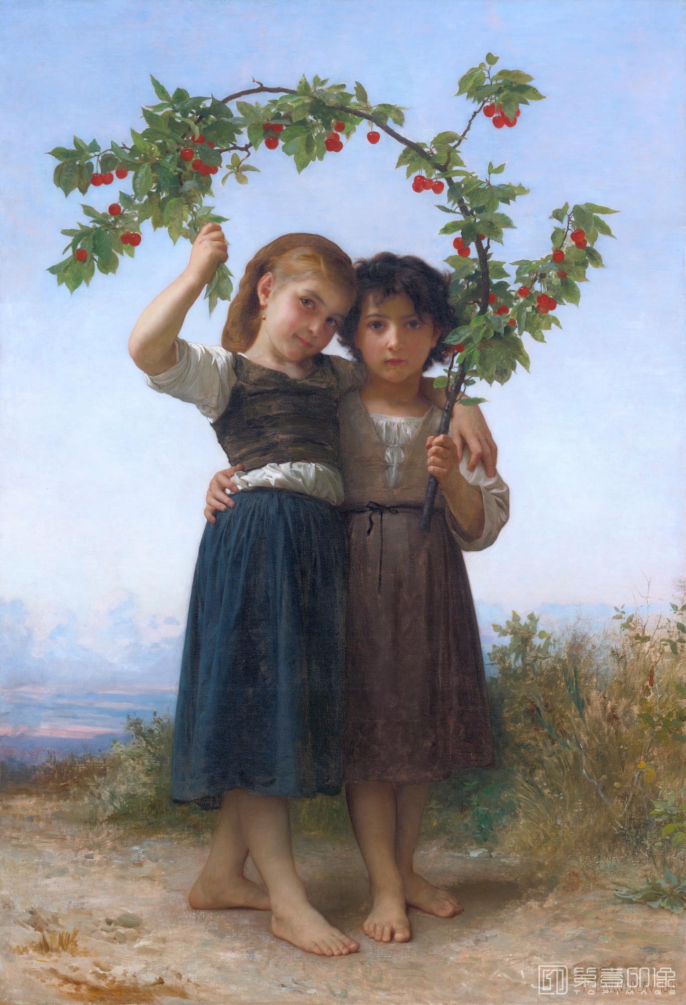 油画-威廉·阿道夫·布格罗 William-Adolphe Bouguereau作品集-080