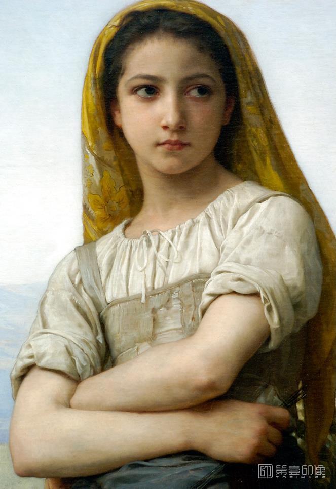 油画-威廉·阿道夫·布格罗 William-Adolphe Bouguereau作品集-083