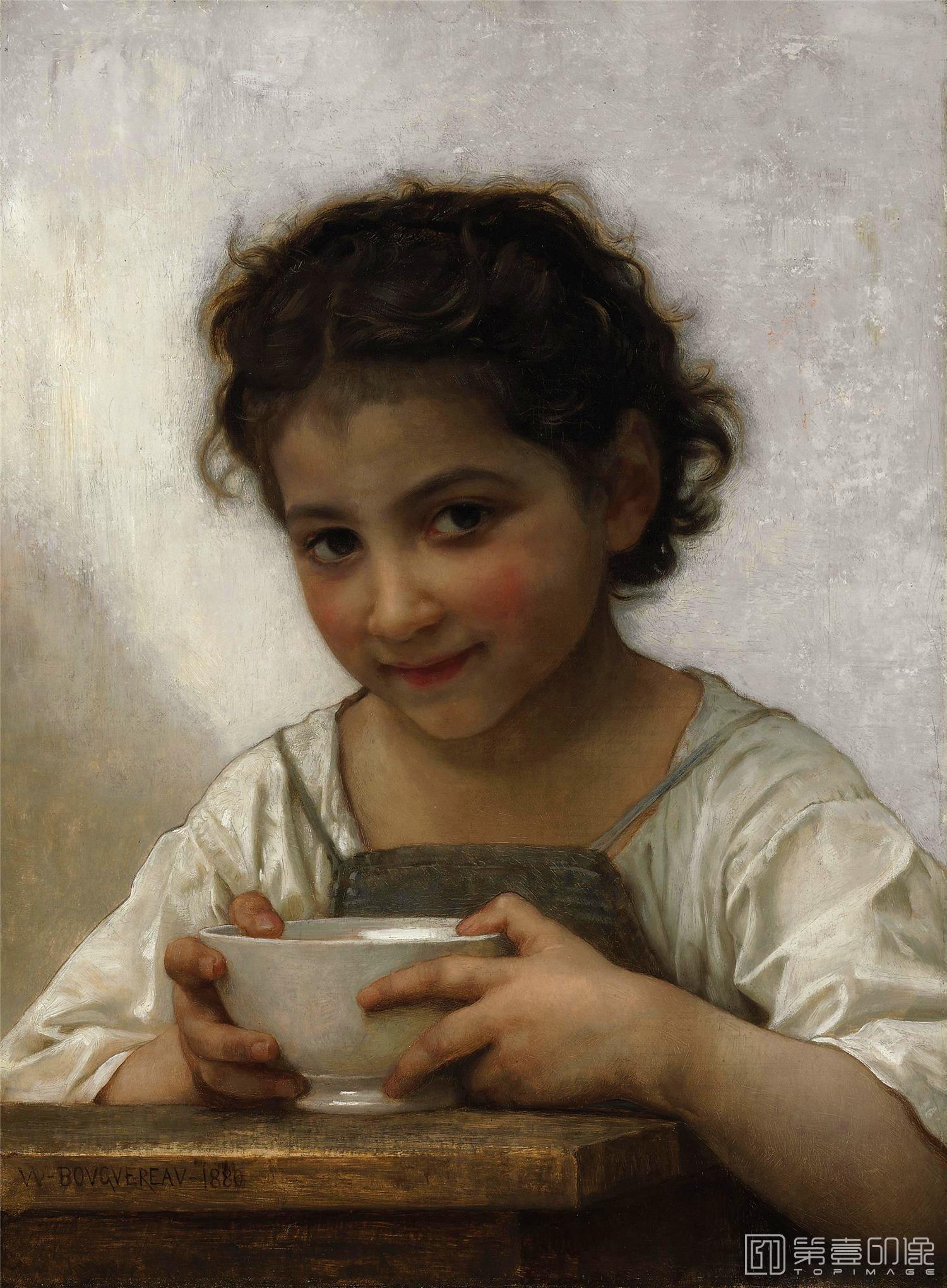 油画-威廉·阿道夫·布格罗 William-Adolphe Bouguereau作品集-086