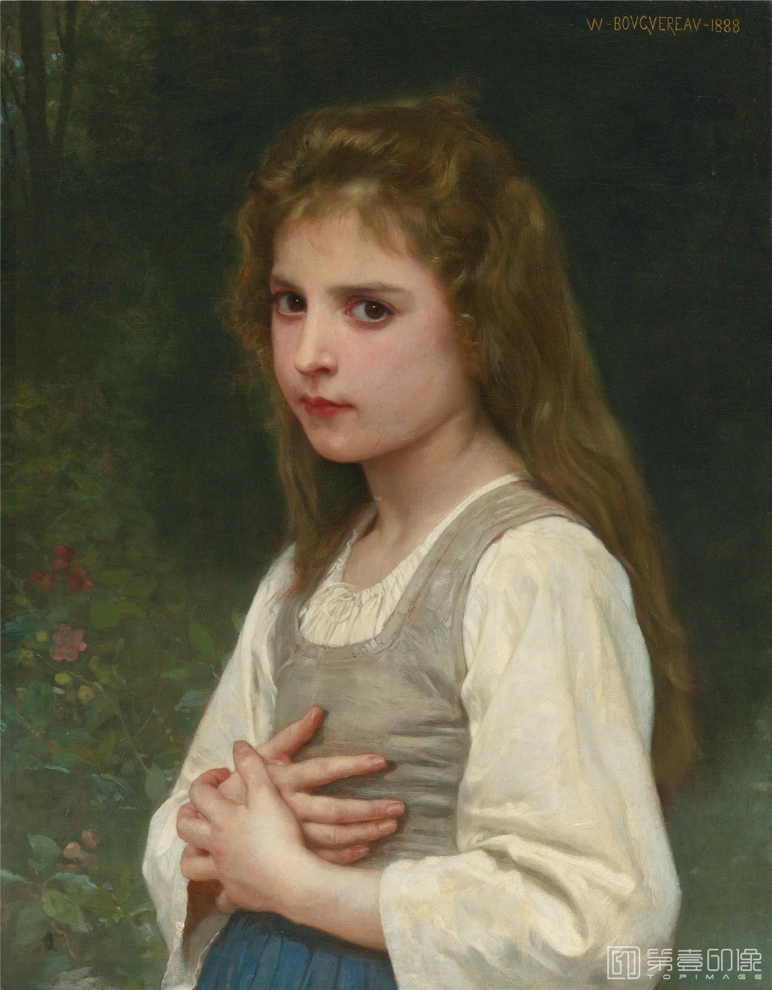 油画-威廉·阿道夫·布格罗 William-Adolphe Bouguereau作品集-087