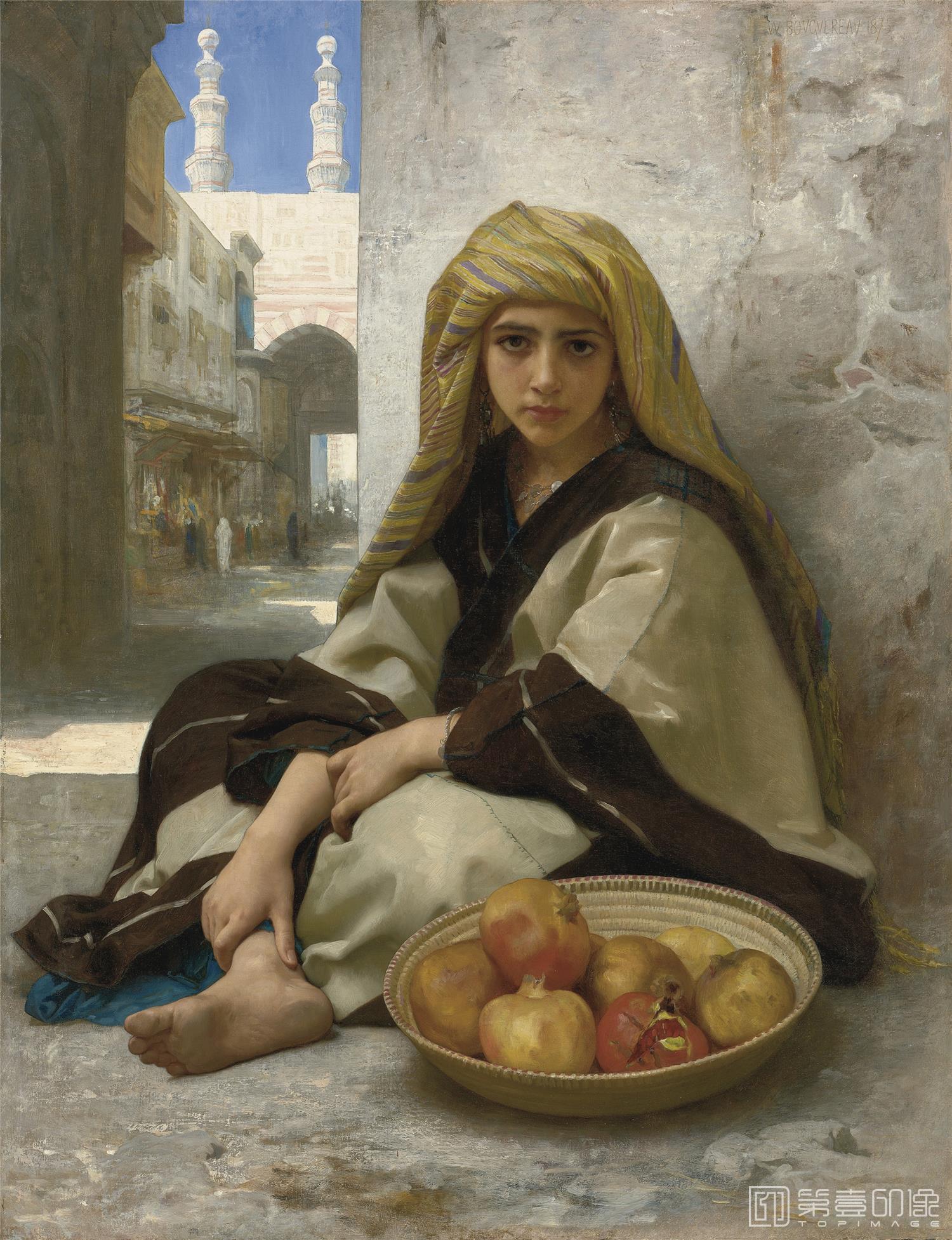 油画-威廉·阿道夫·布格罗 William-Adolphe Bouguereau作品集-090