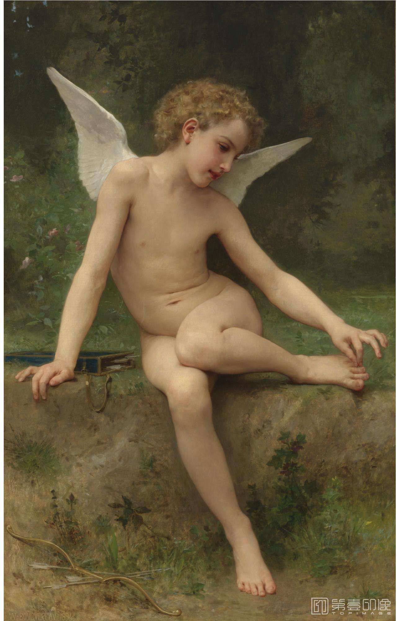 油画-威廉·阿道夫·布格罗 William-Adolphe Bouguereau作品集-092