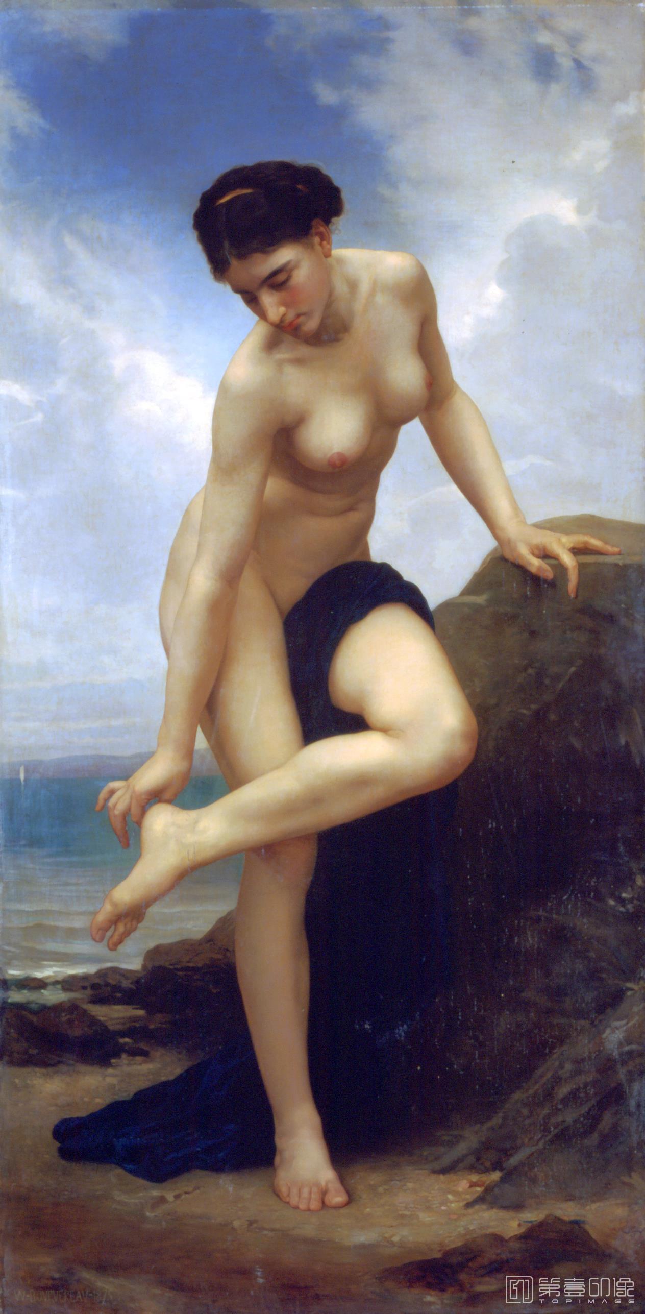 油画-威廉·阿道夫·布格罗 William-Adolphe Bouguereau作品集-095