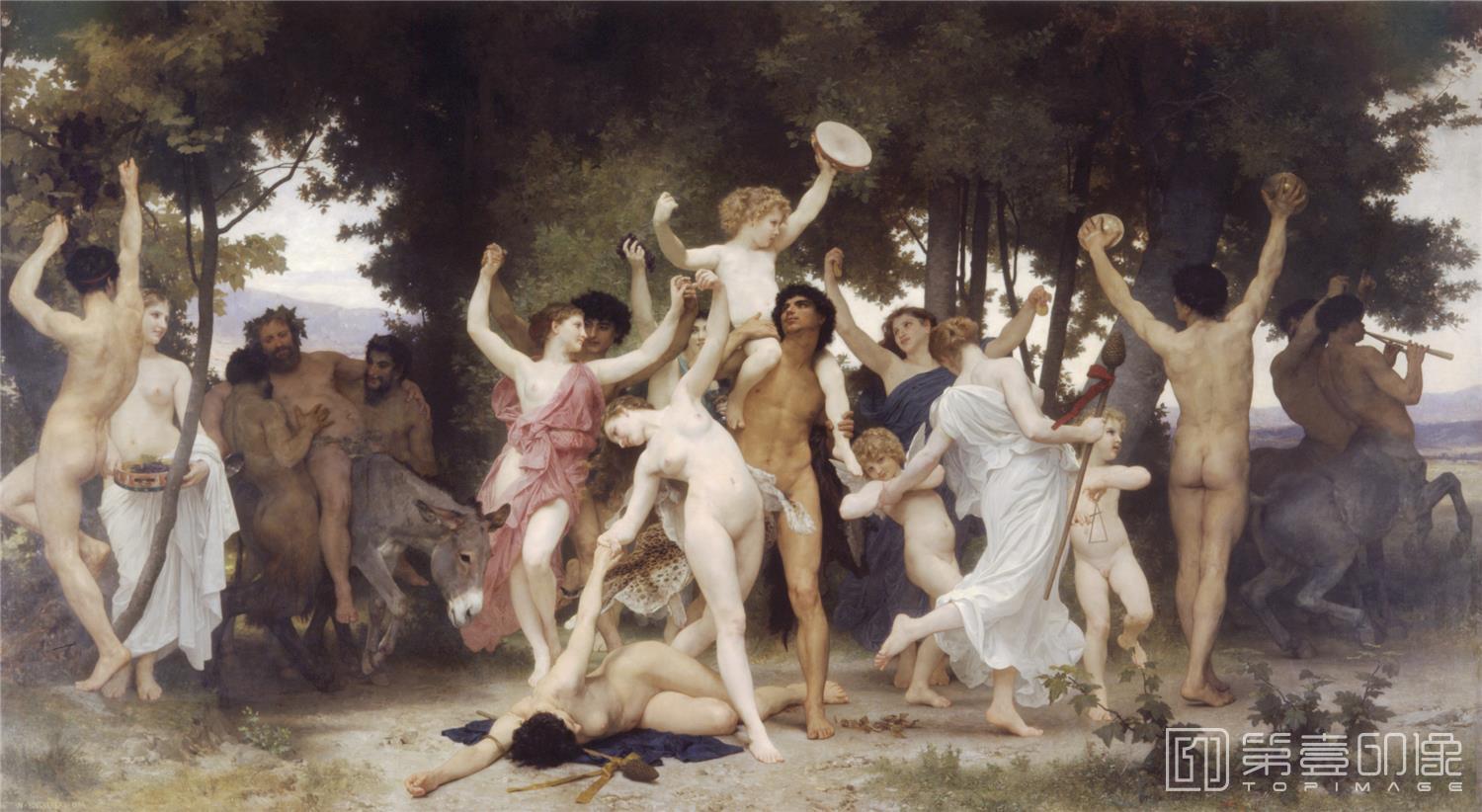 油画-威廉·阿道夫·布格罗 William-Adolphe Bouguereau作品集-096