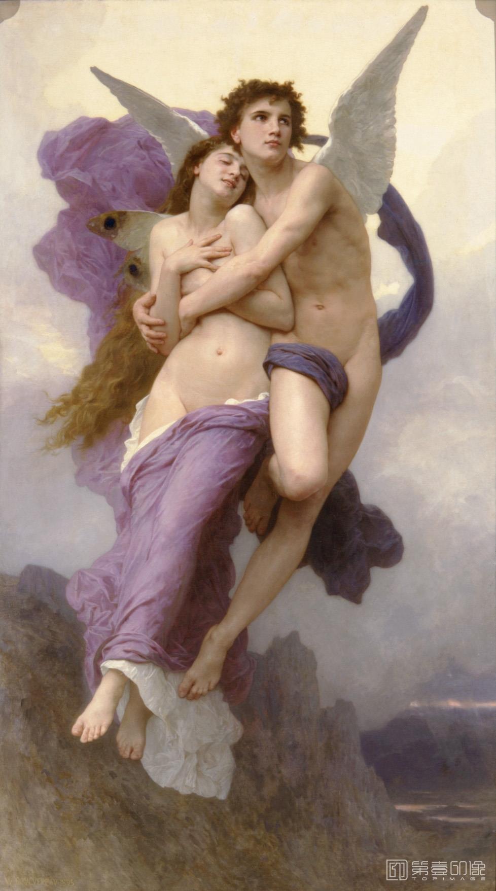油画-威廉·阿道夫·布格罗 William-Adolphe Bouguereau作品集-098