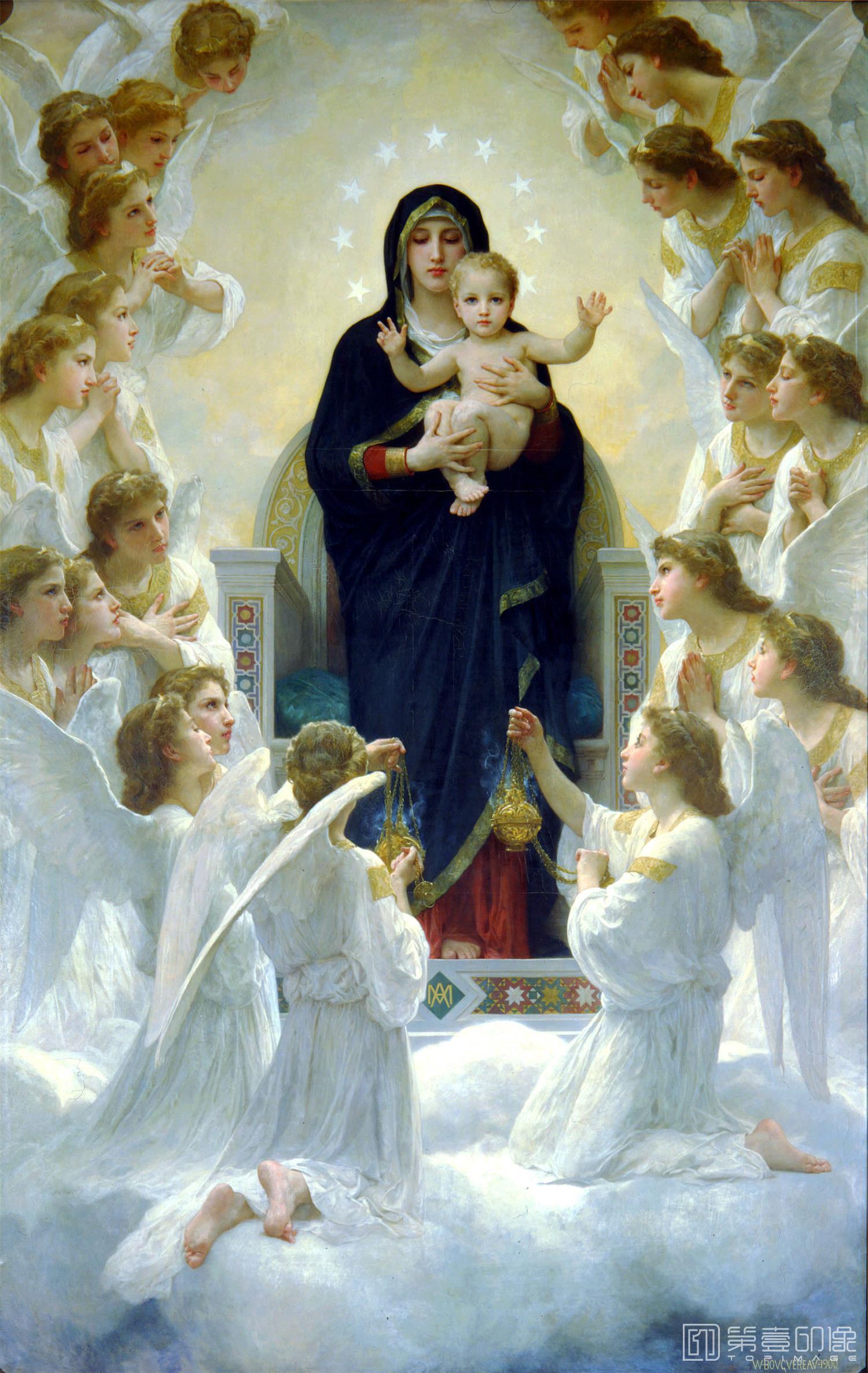 油画-威廉·阿道夫·布格罗 William-Adolphe Bouguereau作品集-099