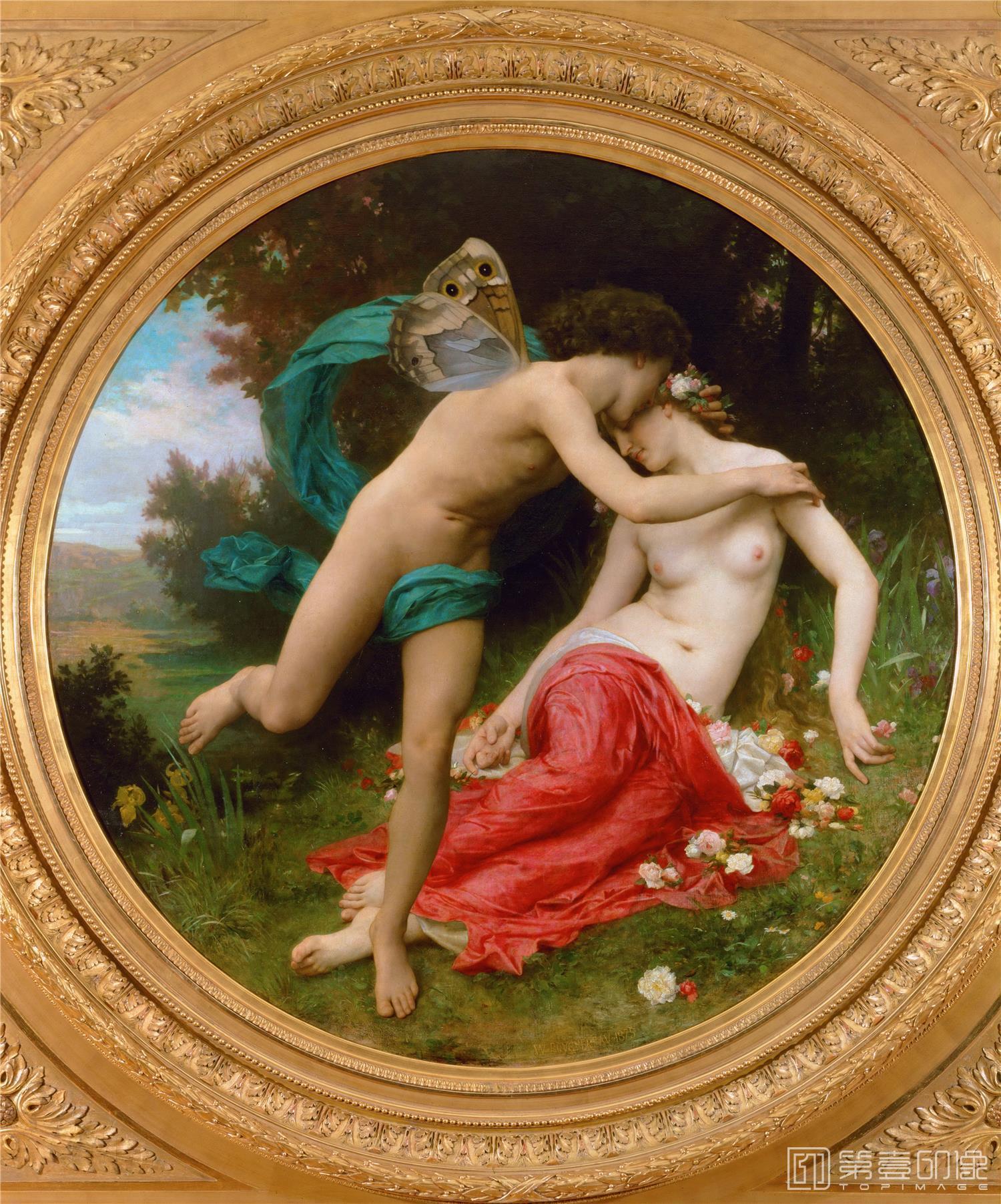 油画-威廉·阿道夫·布格罗 William-Adolphe Bouguereau作品集-102