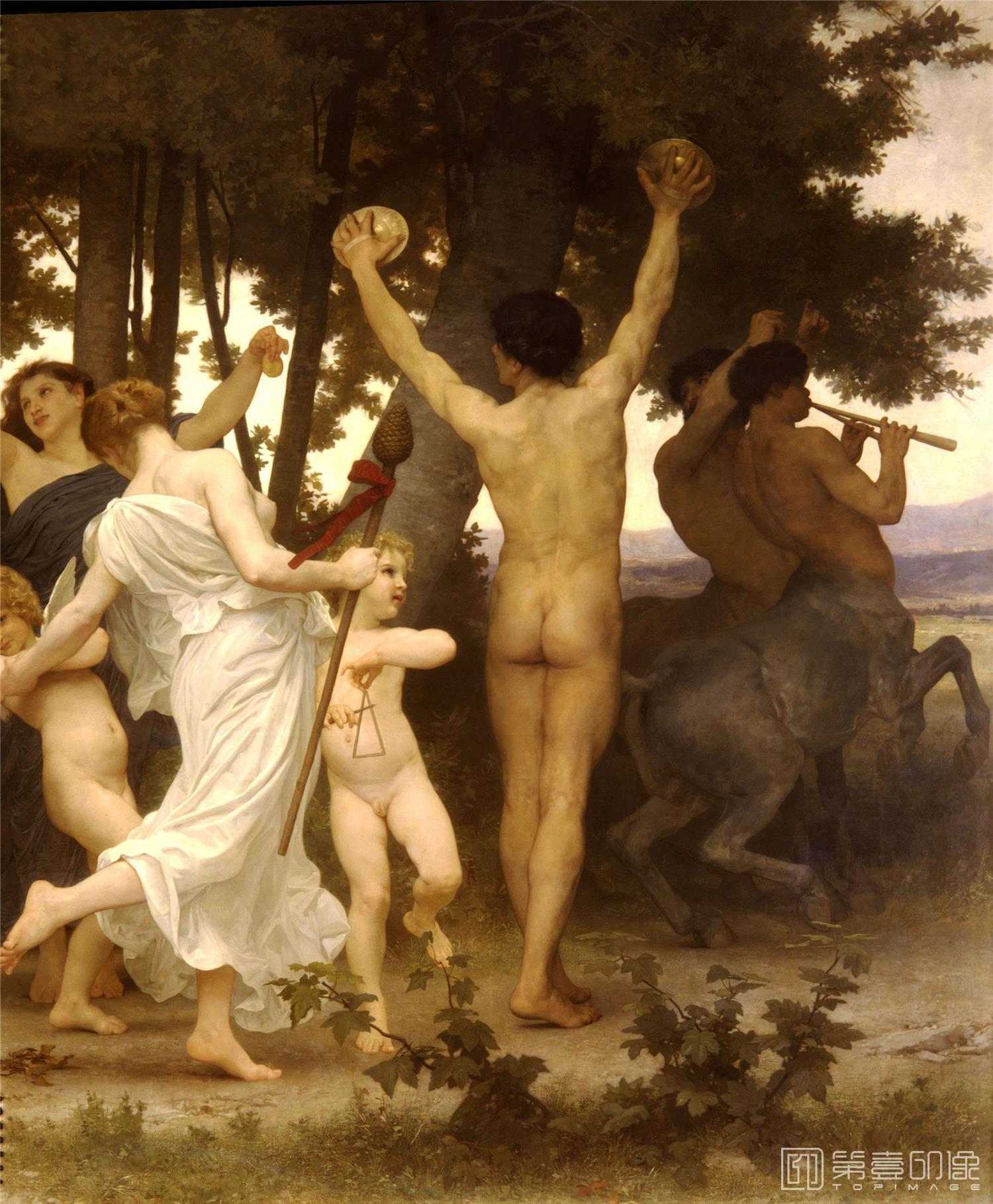油画-威廉·阿道夫·布格罗 William-Adolphe Bouguereau作品集-105