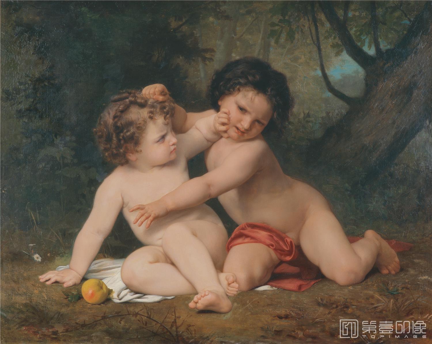 油画-威廉·阿道夫·布格罗 William-Adolphe Bouguereau作品集-106
