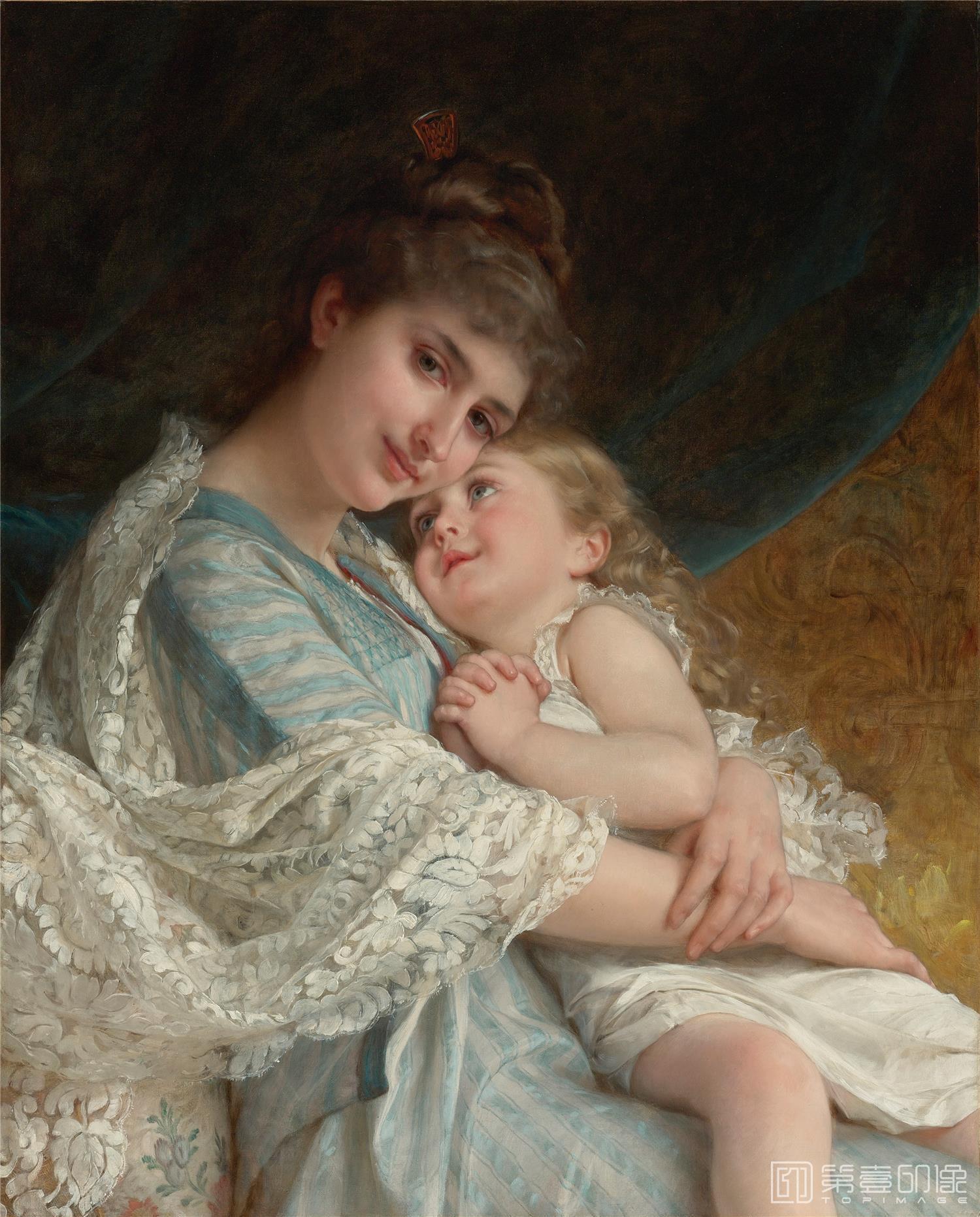 油画-威廉·阿道夫·布格罗 William-Adolphe Bouguereau作品集-110
