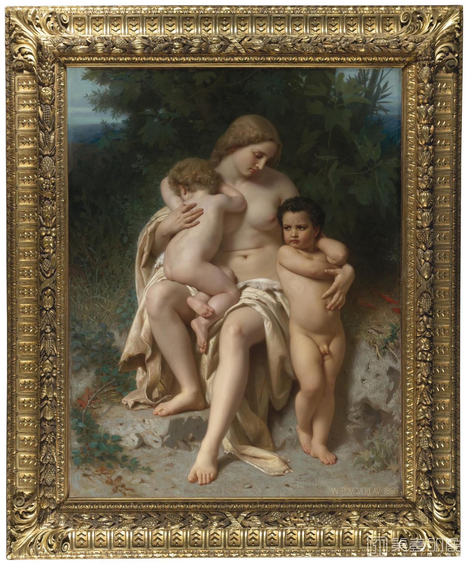 油画-威廉·阿道夫·布格罗 William-Adolphe Bouguereau作品集-113