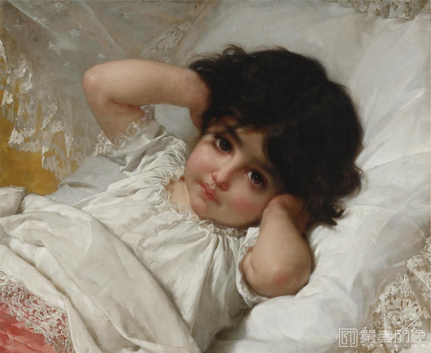 油画-威廉·阿道夫·布格罗 William-Adolphe Bouguereau作品集-116