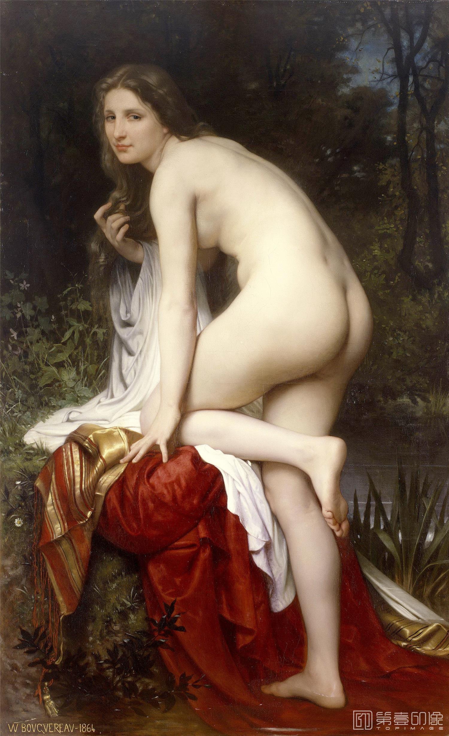 油画-威廉·阿道夫·布格罗 William-Adolphe Bouguereau作品集-121