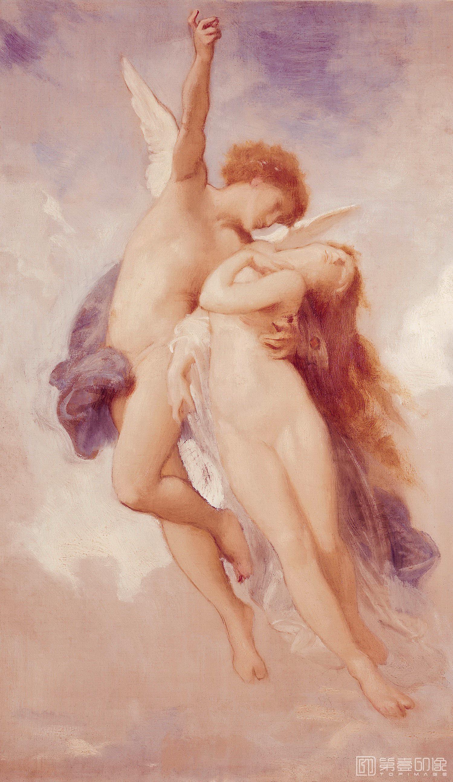 油画-威廉·阿道夫·布格罗 William-Adolphe Bouguereau作品集-123