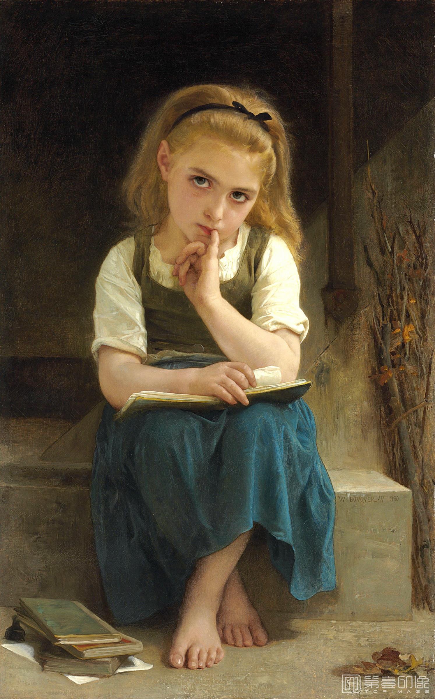 油画-威廉·阿道夫·布格罗 William-Adolphe Bouguereau作品集-125