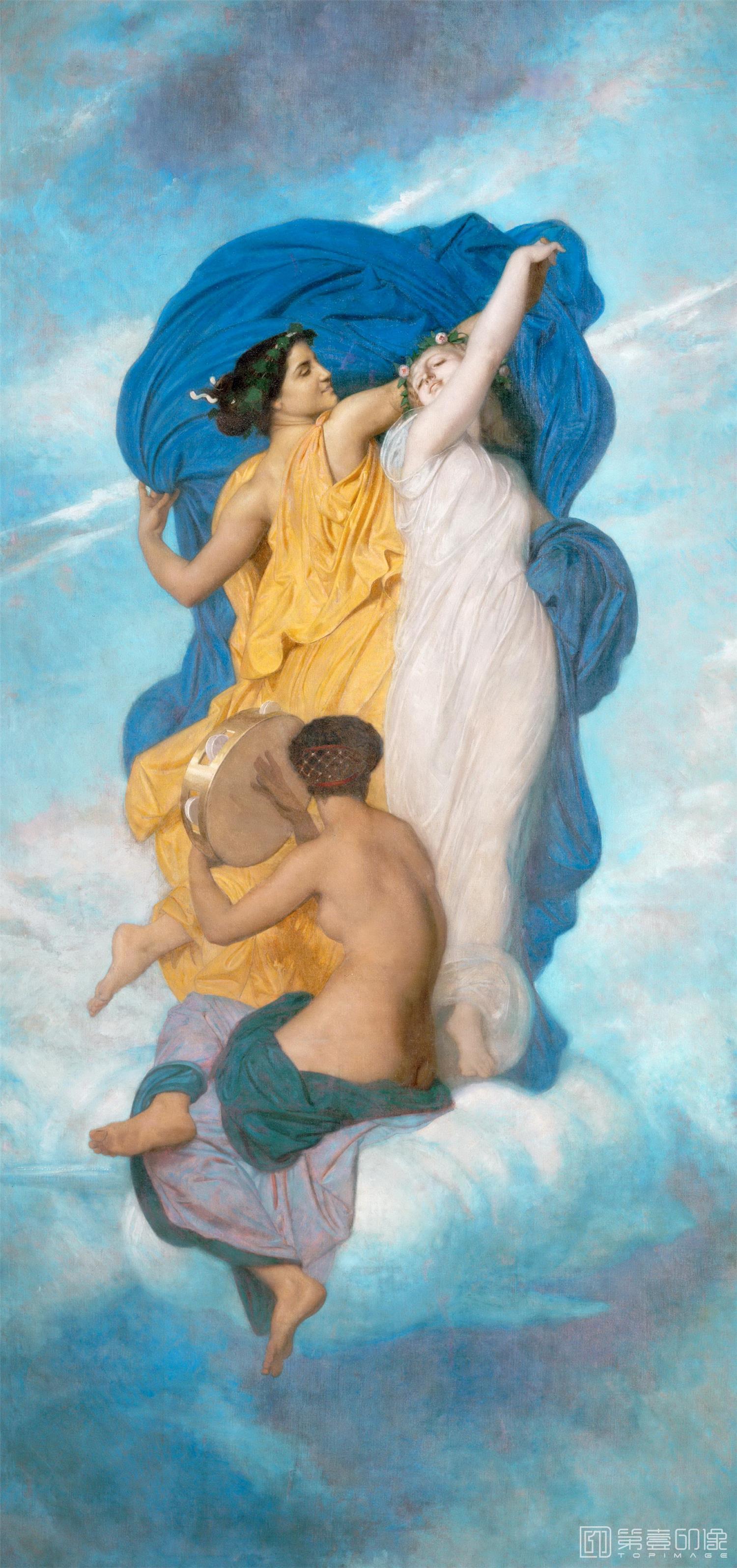 油画-威廉·阿道夫·布格罗 William-Adolphe Bouguereau作品集-127