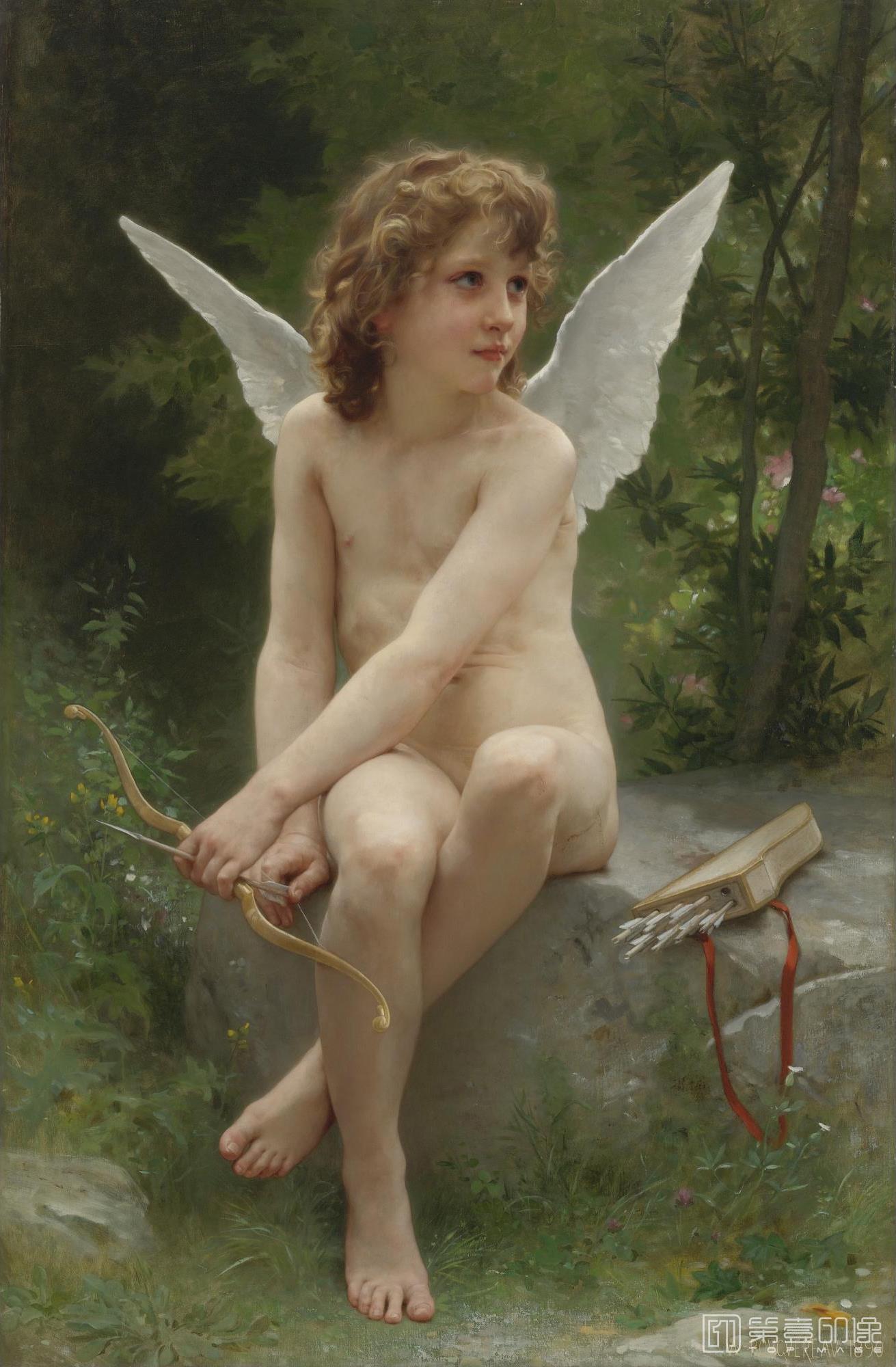 油画-威廉·阿道夫·布格罗 William-Adolphe Bouguereau作品集-130