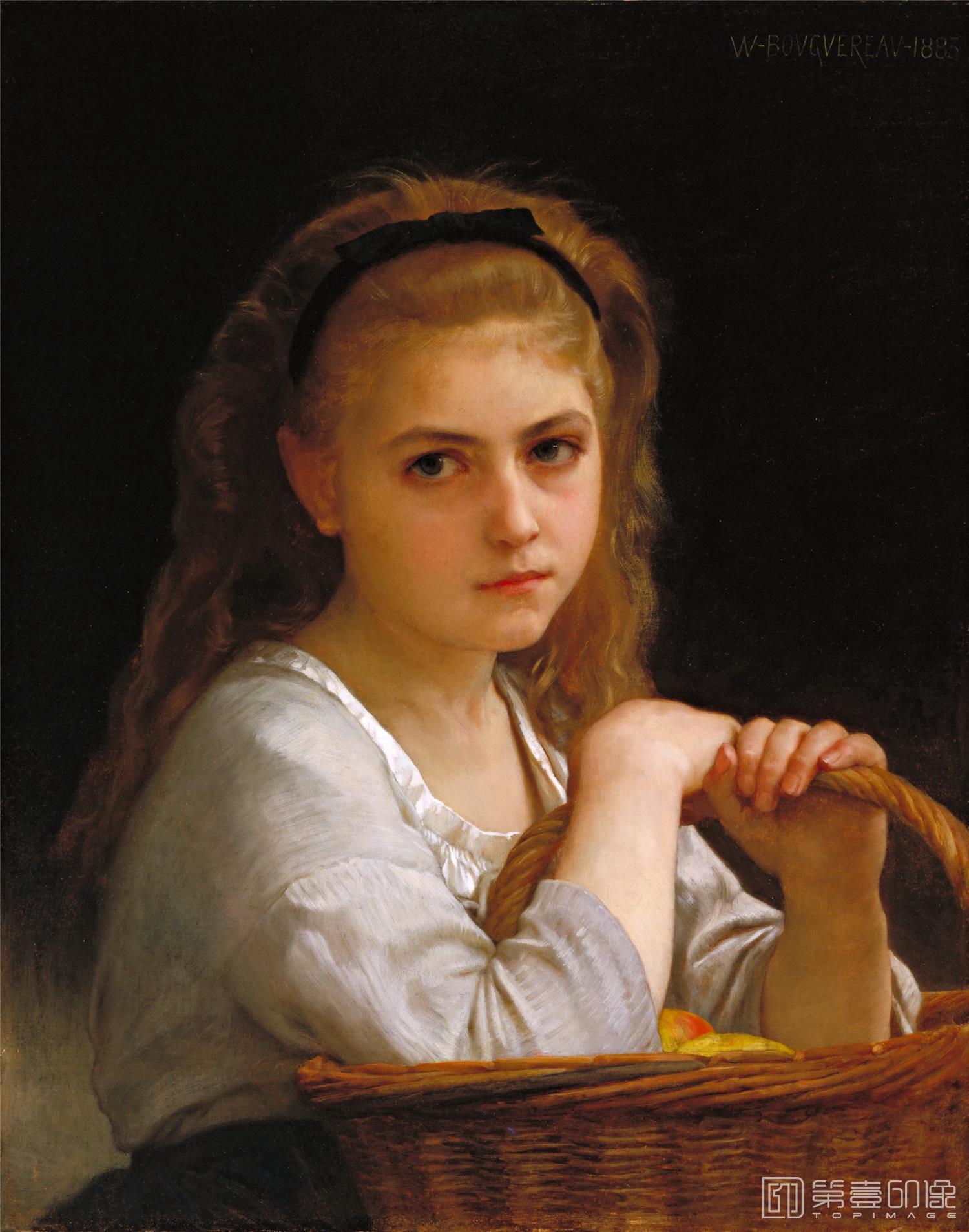 油画-威廉·阿道夫·布格罗 William-Adolphe Bouguereau作品集-133