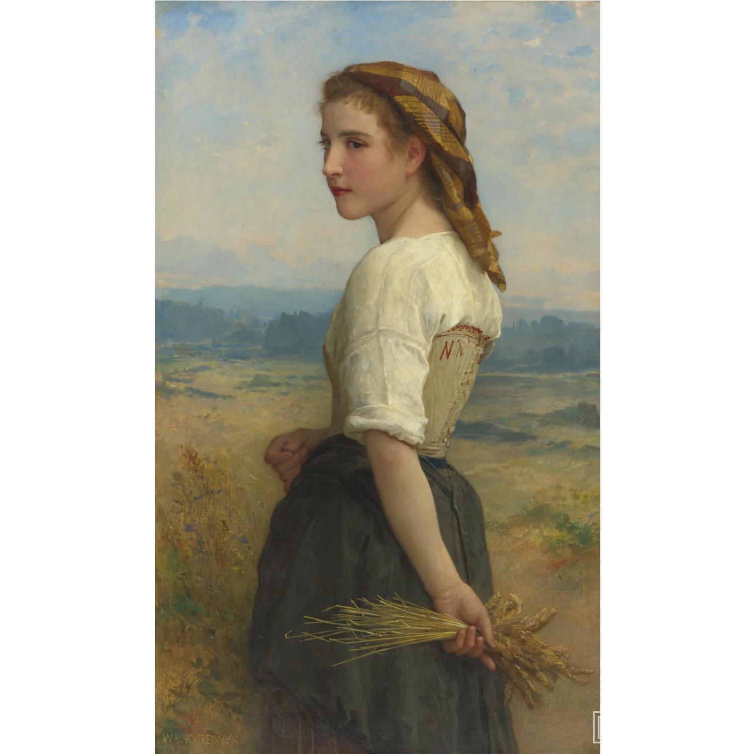 油画-威廉·阿道夫·布格罗 William-Adolphe Bouguereau作品集-137