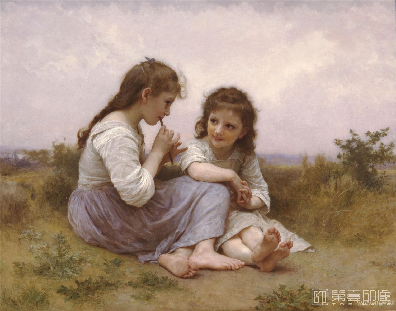 油画-威廉·阿道夫·布格罗 William-Adolphe Bouguereau作品集-138