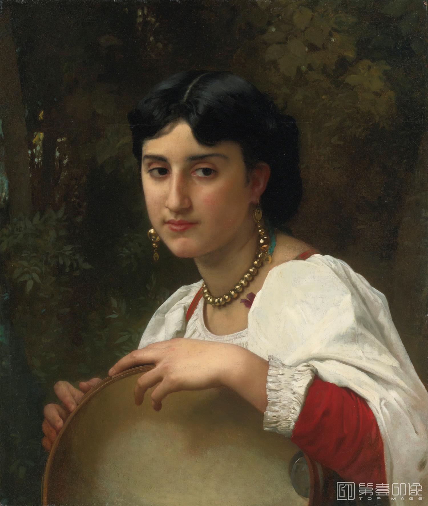 油画-威廉·阿道夫·布格罗 William-Adolphe Bouguereau作品集-140