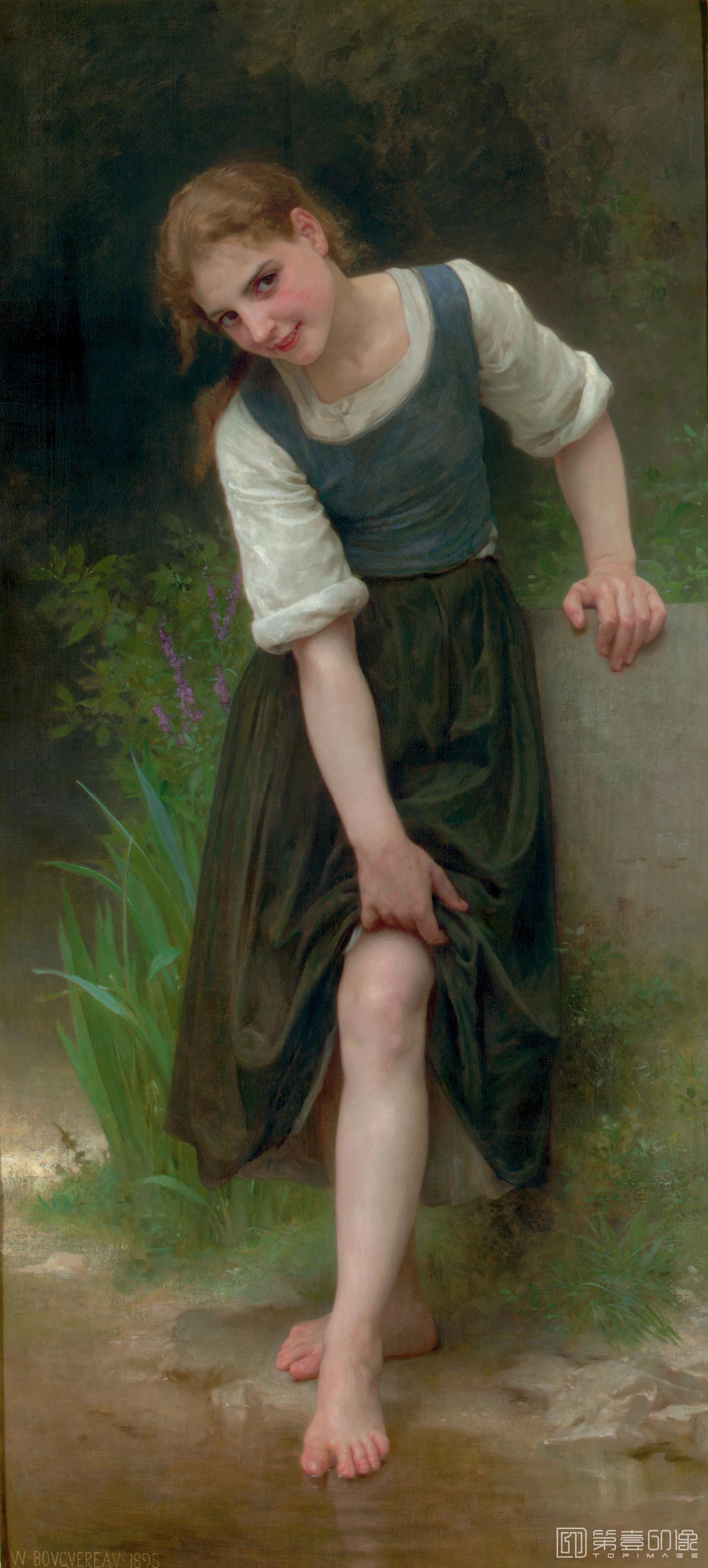 油画-威廉·阿道夫·布格罗 William-Adolphe Bouguereau作品集-143