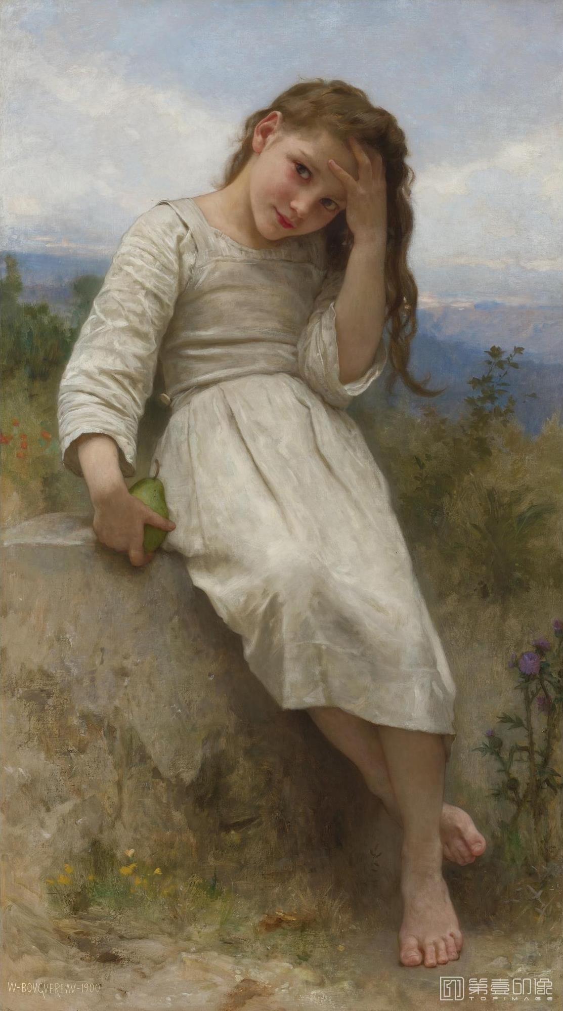 油画-威廉·阿道夫·布格罗 William-Adolphe Bouguereau作品集-144