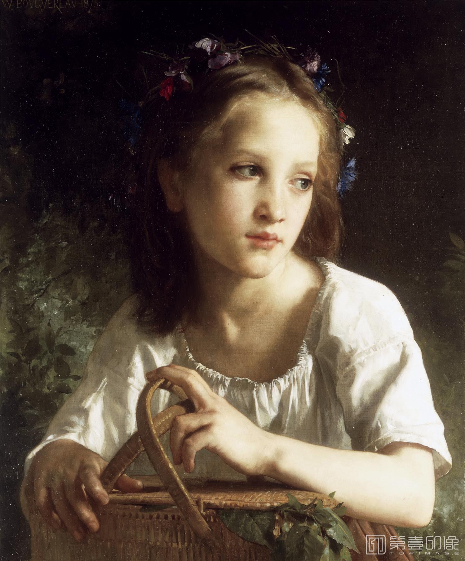 油画-威廉·阿道夫·布格罗 William-Adolphe Bouguereau作品集-145