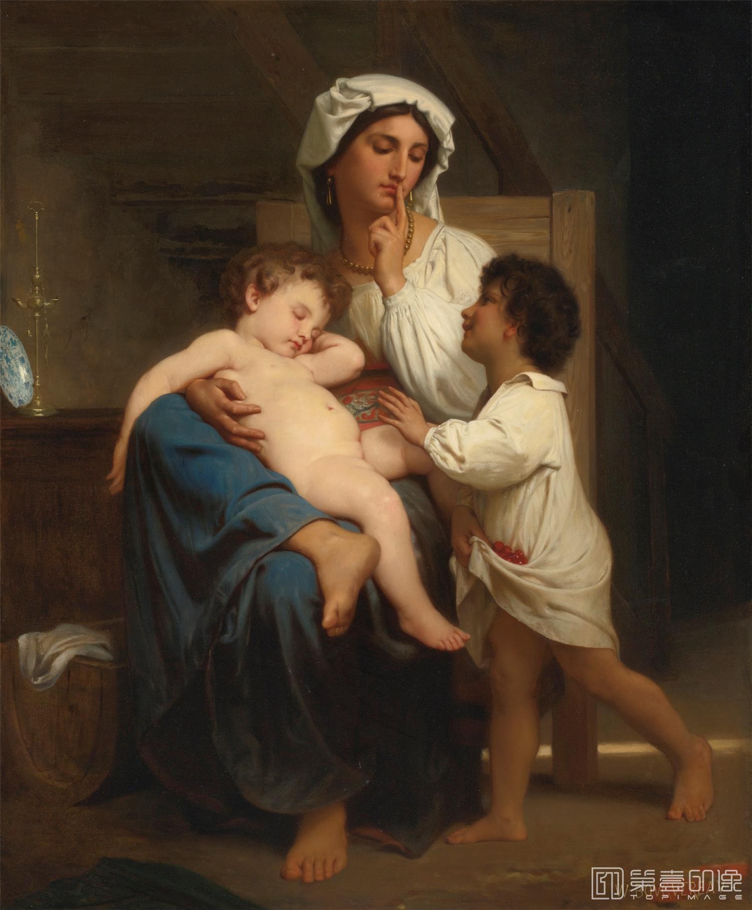 油画-威廉·阿道夫·布格罗 William-Adolphe Bouguereau作品集-150