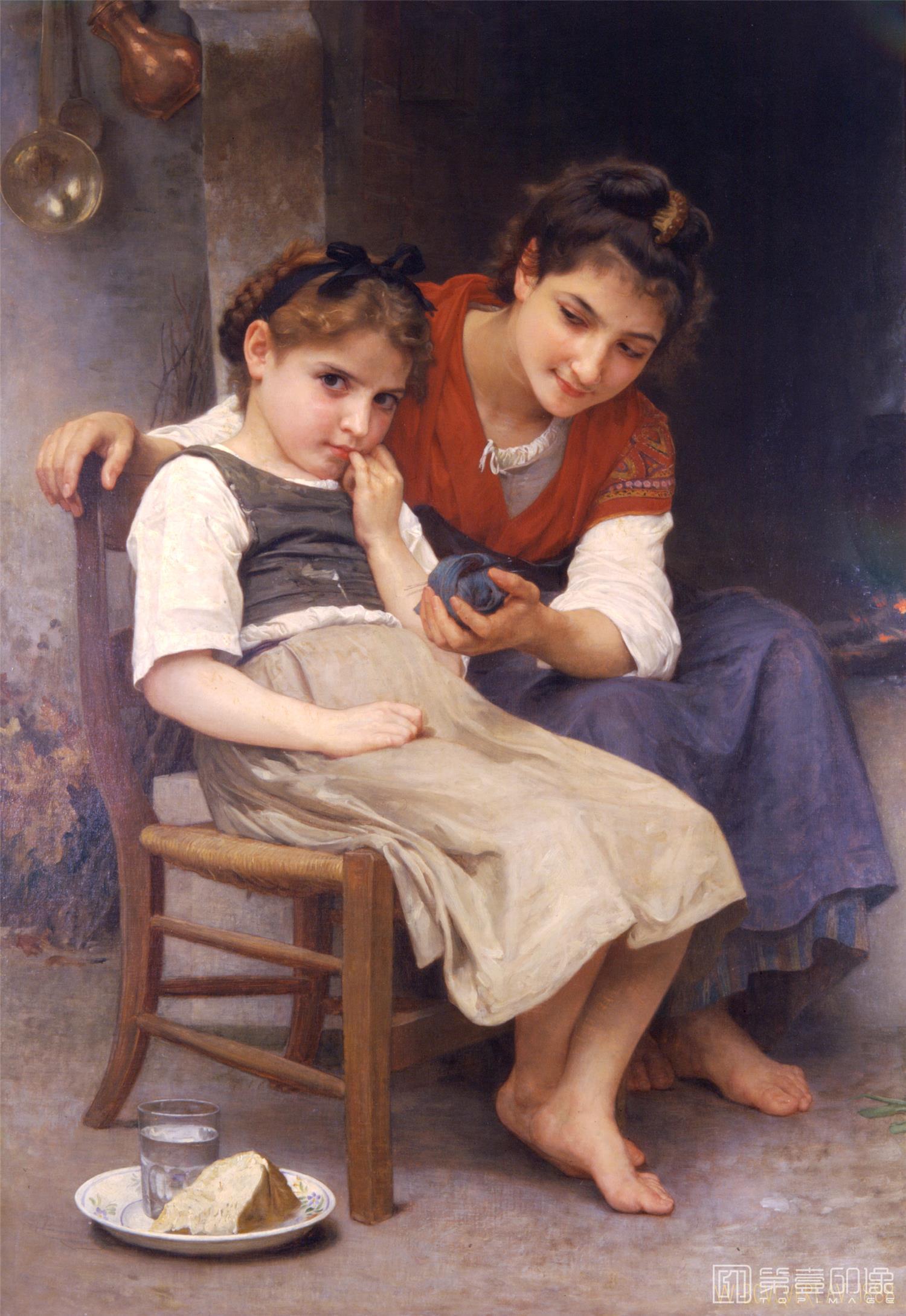 油画-威廉·阿道夫·布格罗 William-Adolphe Bouguereau作品集-156