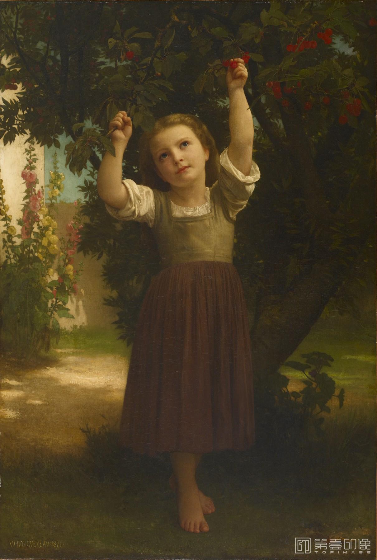 油画-威廉·阿道夫·布格罗 William-Adolphe Bouguereau作品集-164