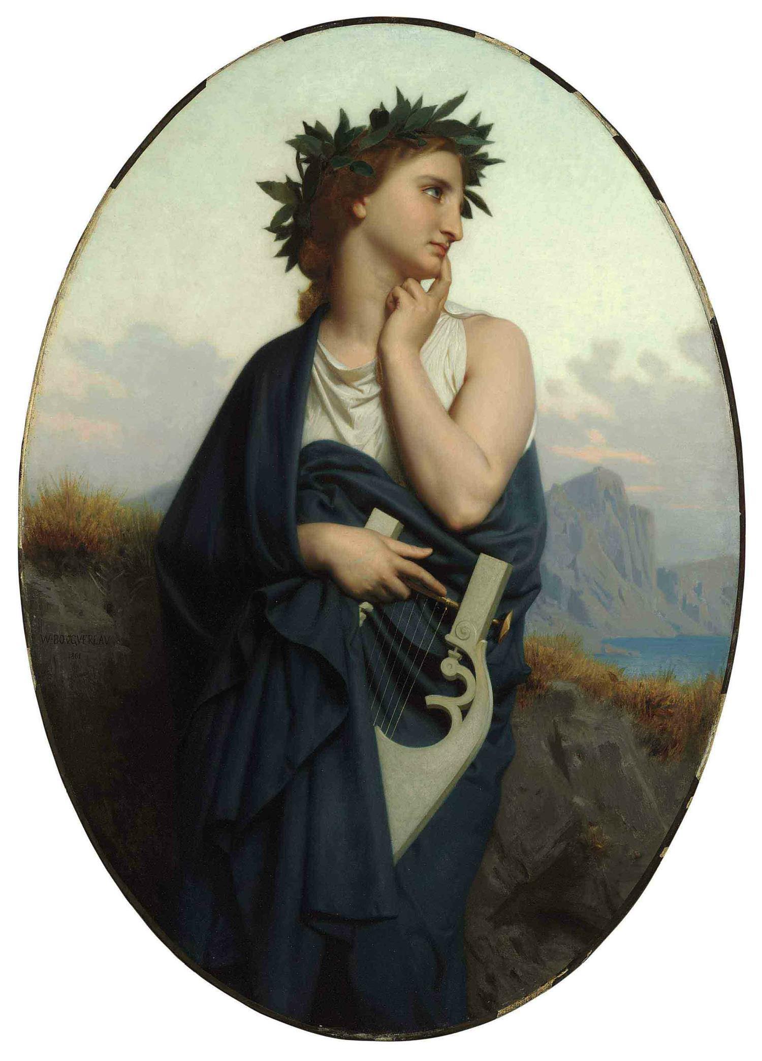 油画-威廉·阿道夫·布格罗 William-Adolphe Bouguereau作品集-165