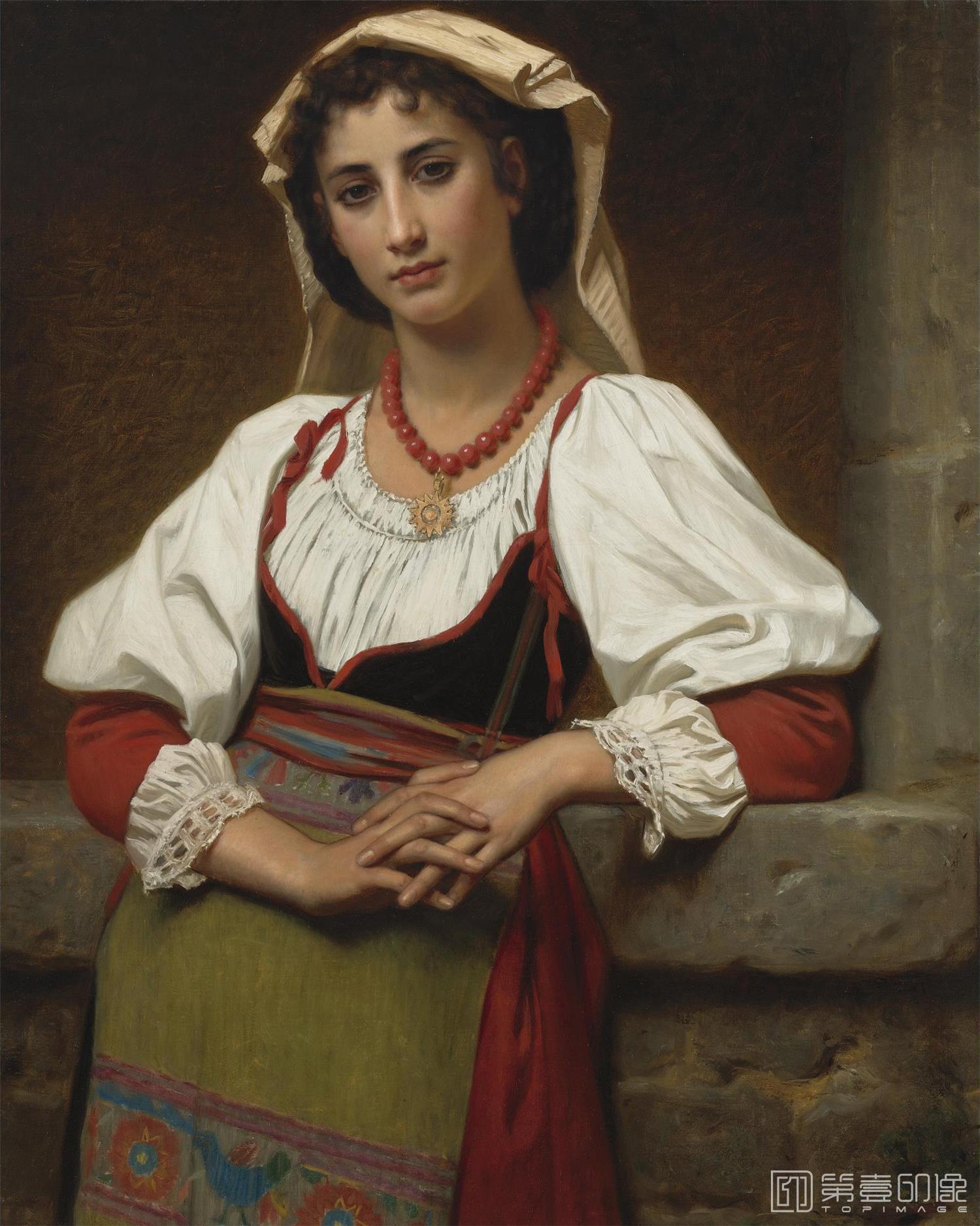 油画-威廉·阿道夫·布格罗 William-Adolphe Bouguereau作品集-166