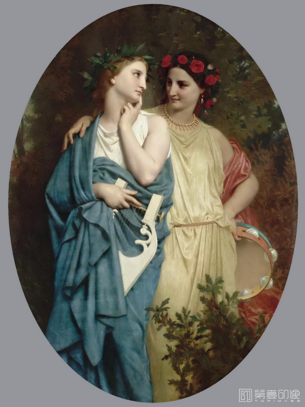 油画-威廉·阿道夫·布格罗 William-Adolphe Bouguereau作品集-170